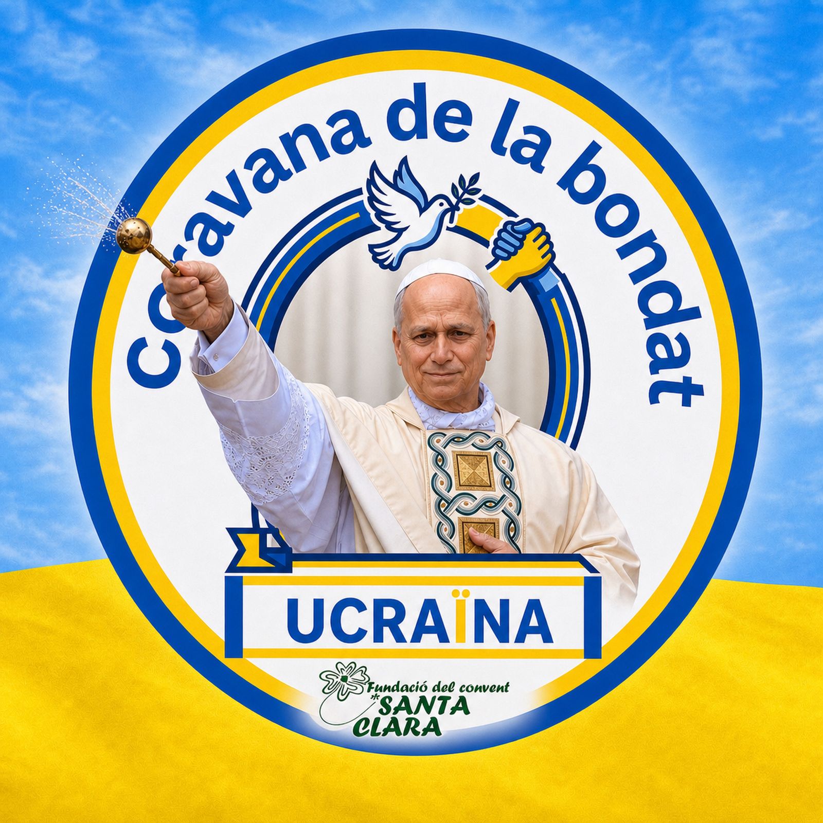 León XIV bendecirá la Caravana de la Bondad