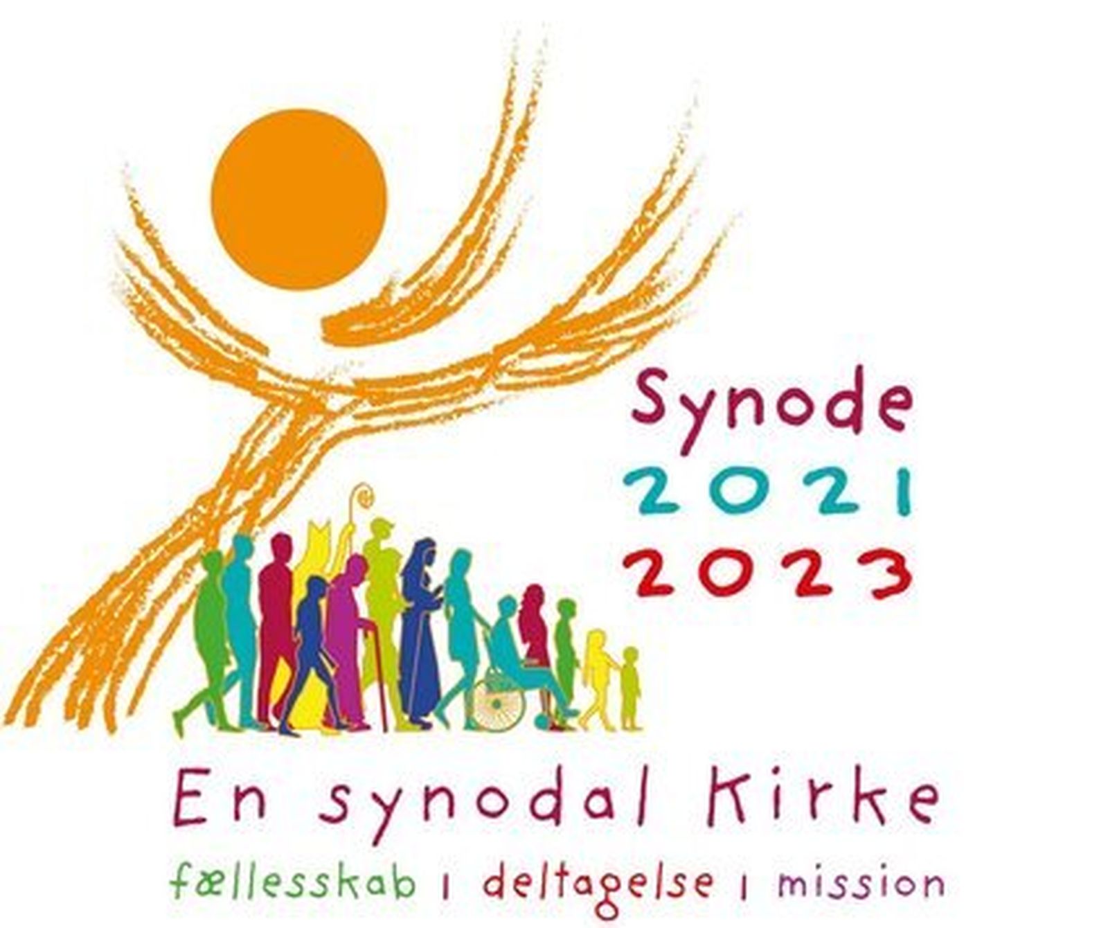Cartel del proceso sinodal en la Iglesia nórdica
