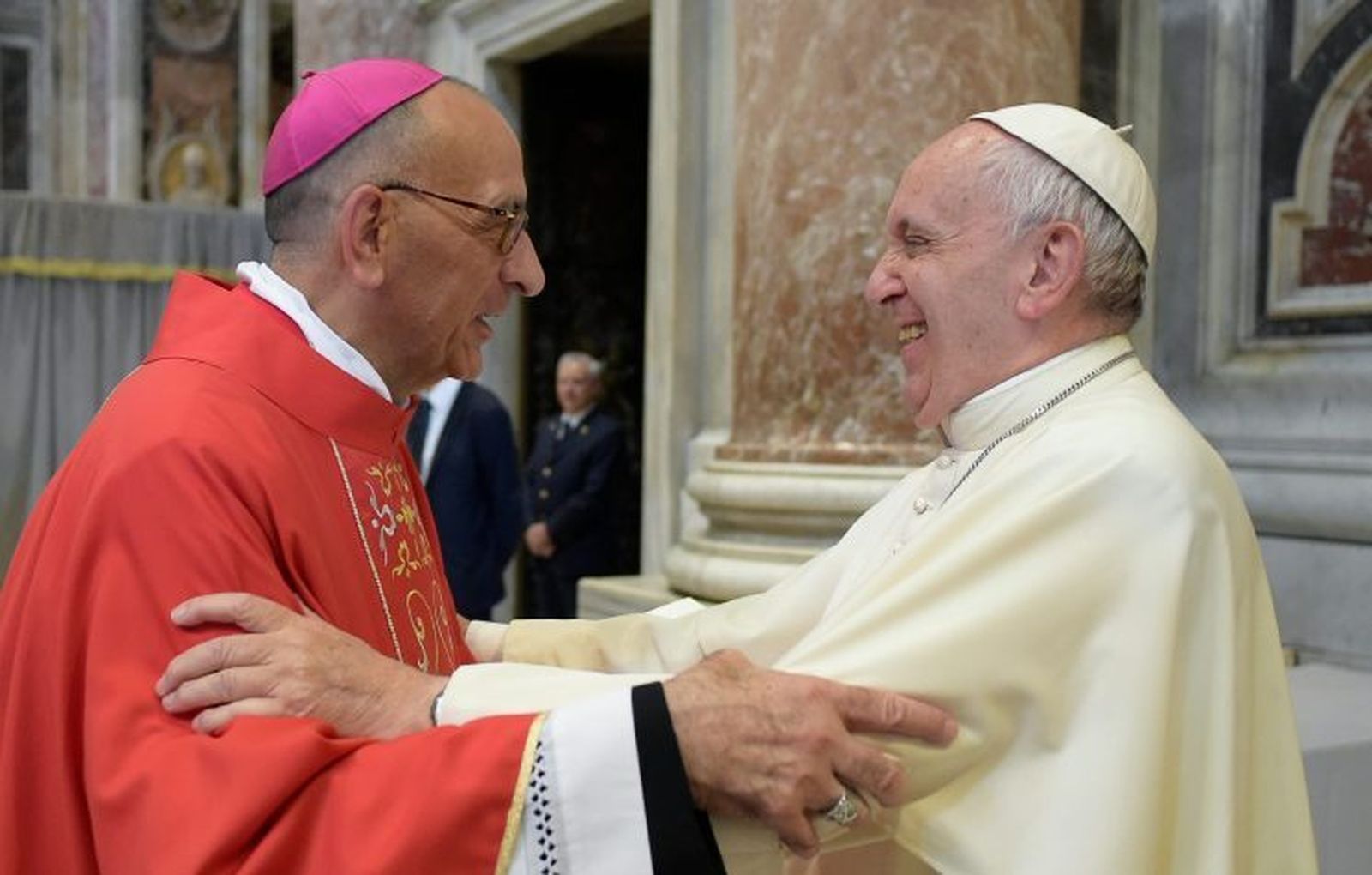 Francisco y el cardenal Omella