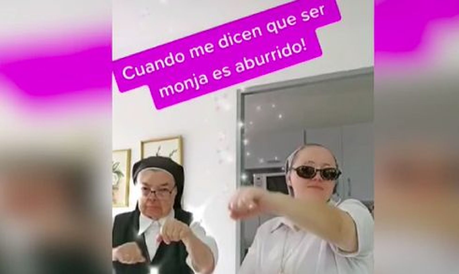 ¿Quién dijo que ser monja es aburrido?