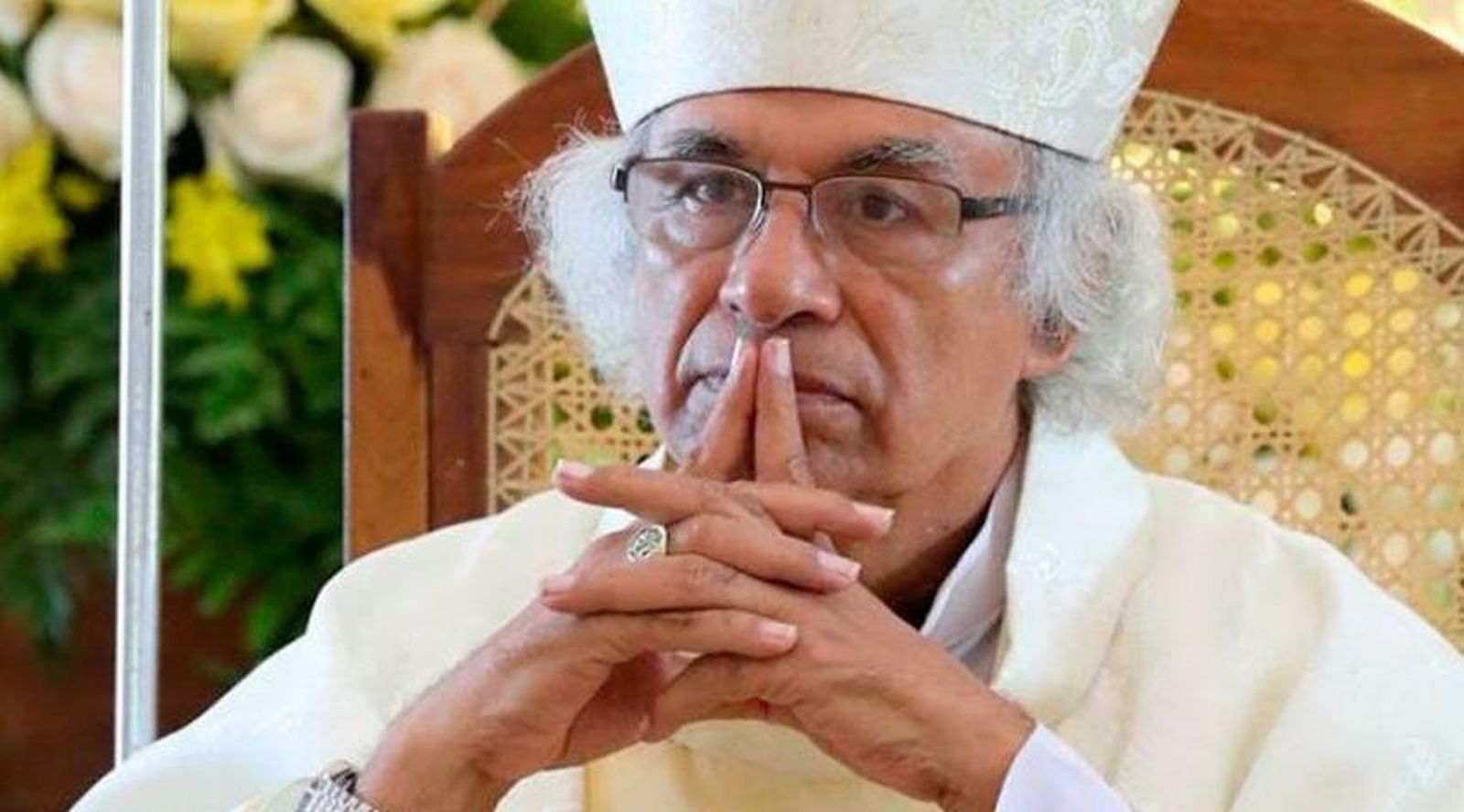 El cardenal Leopoldo Brenes, arzobispo de Managua