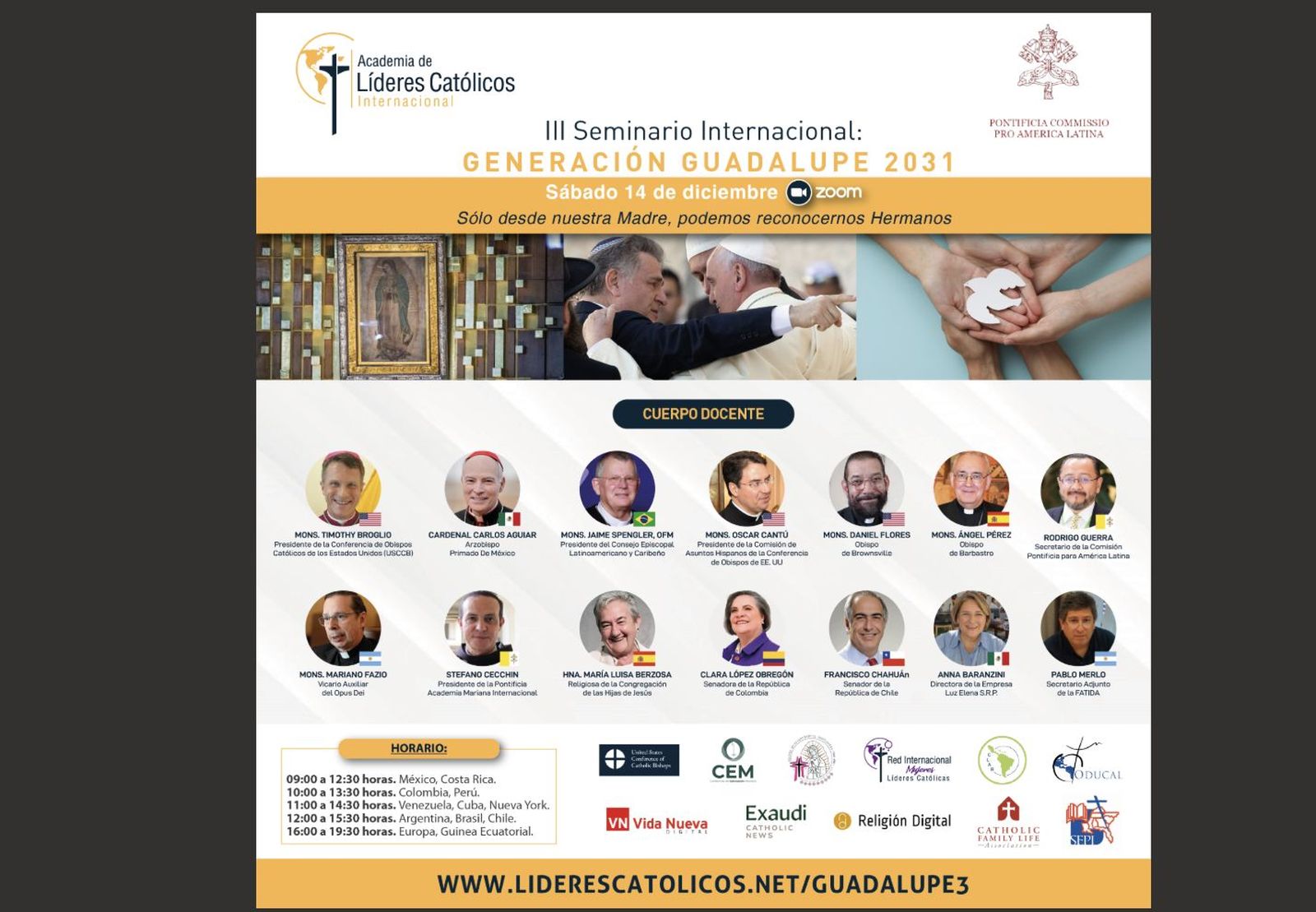 Todo listo para el III Seminario Internacional de Guadalupe