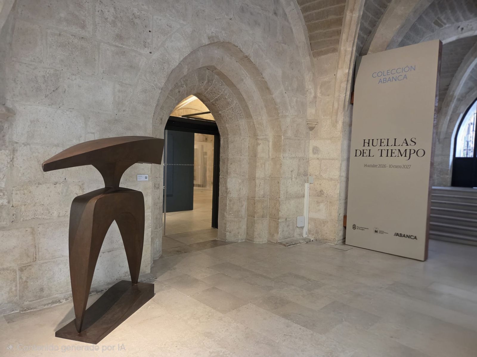 Exposición Huellas del tiempo, en la caedral de Burgos