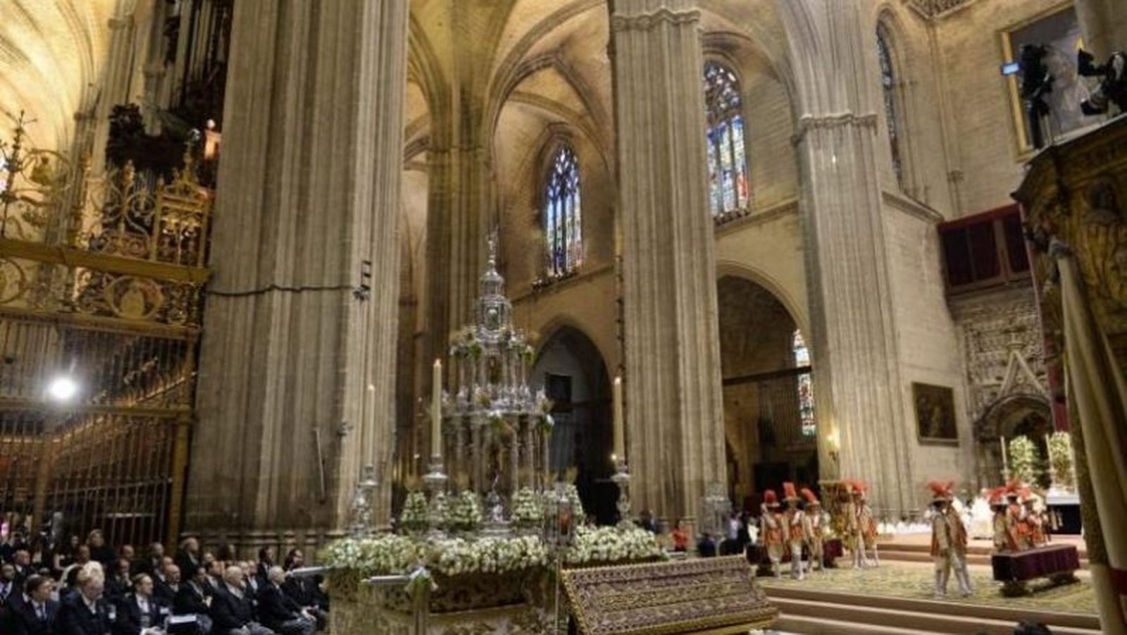 Corpus en la catedral de Sevilla