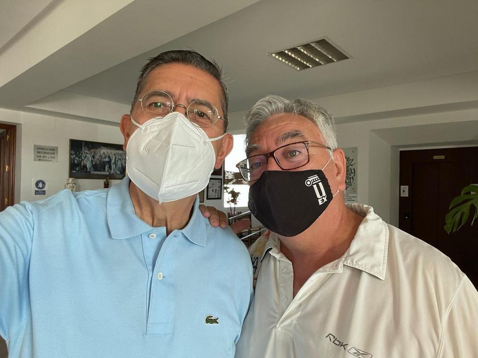 Cardenal Ayuso y José Moreno