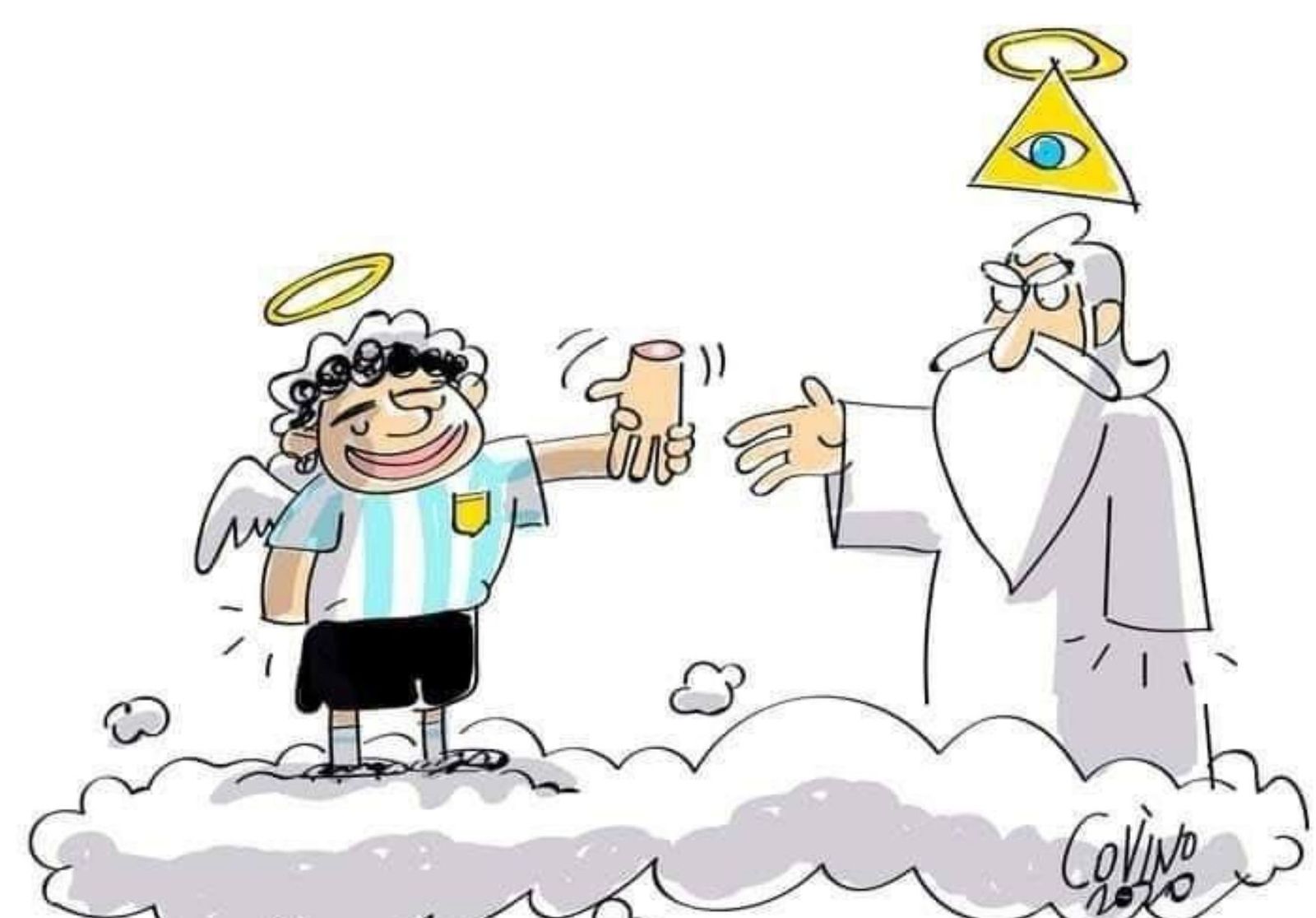 La 'mano de Dios' vuelve a casa