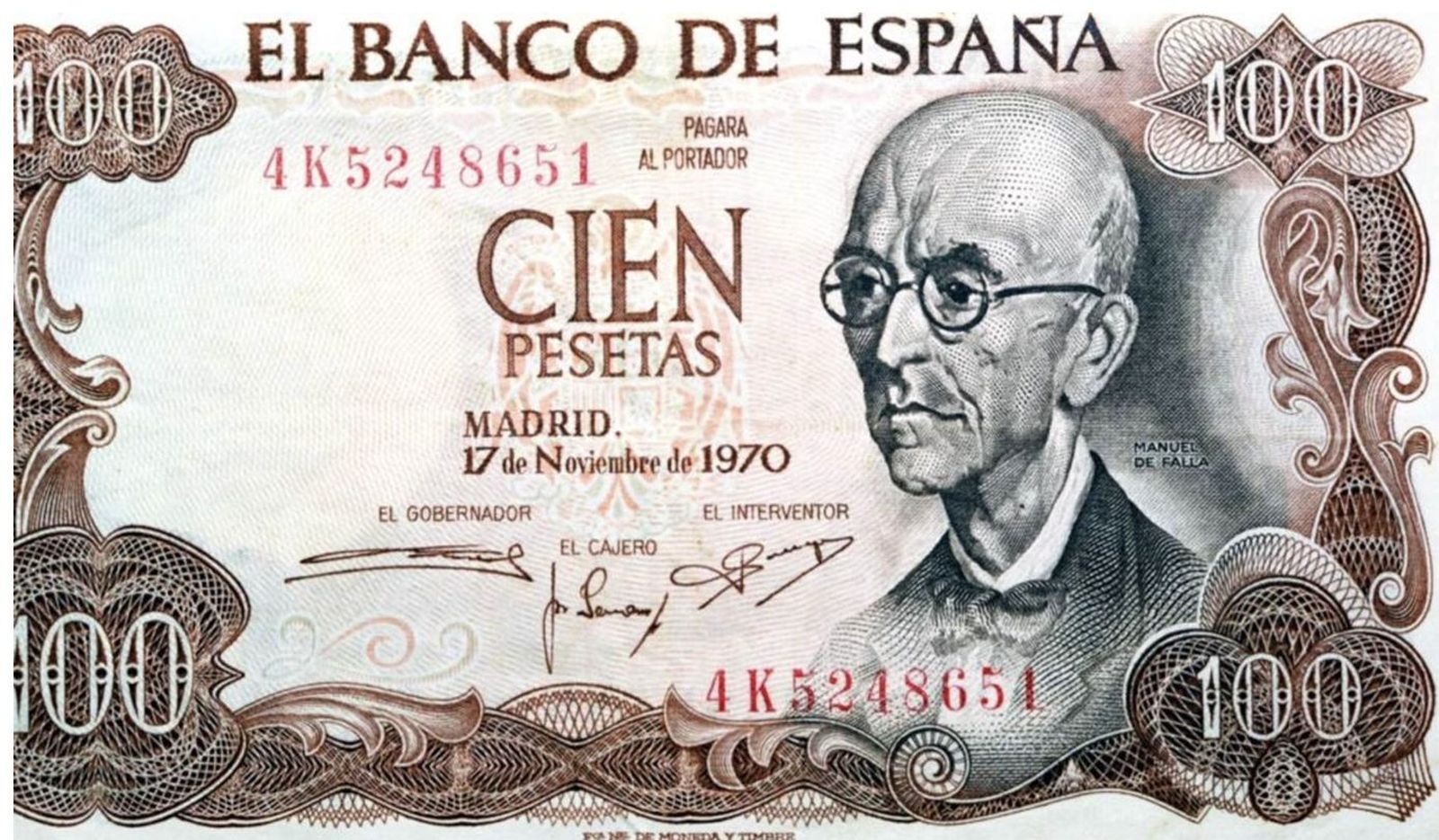 Cien pesetas