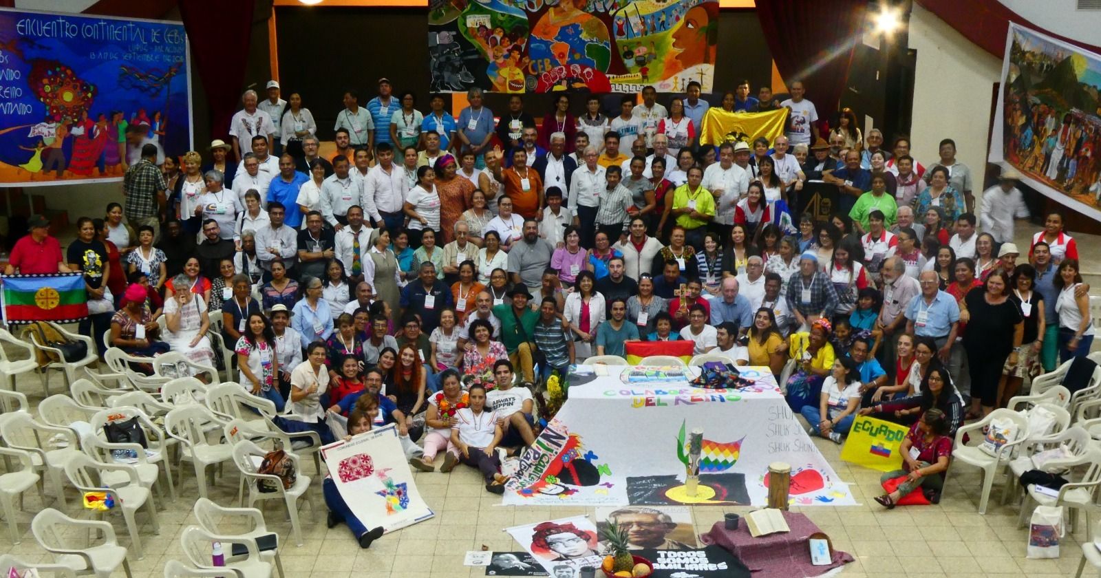 Participantes del XI Encuentro Continental de las CEBs