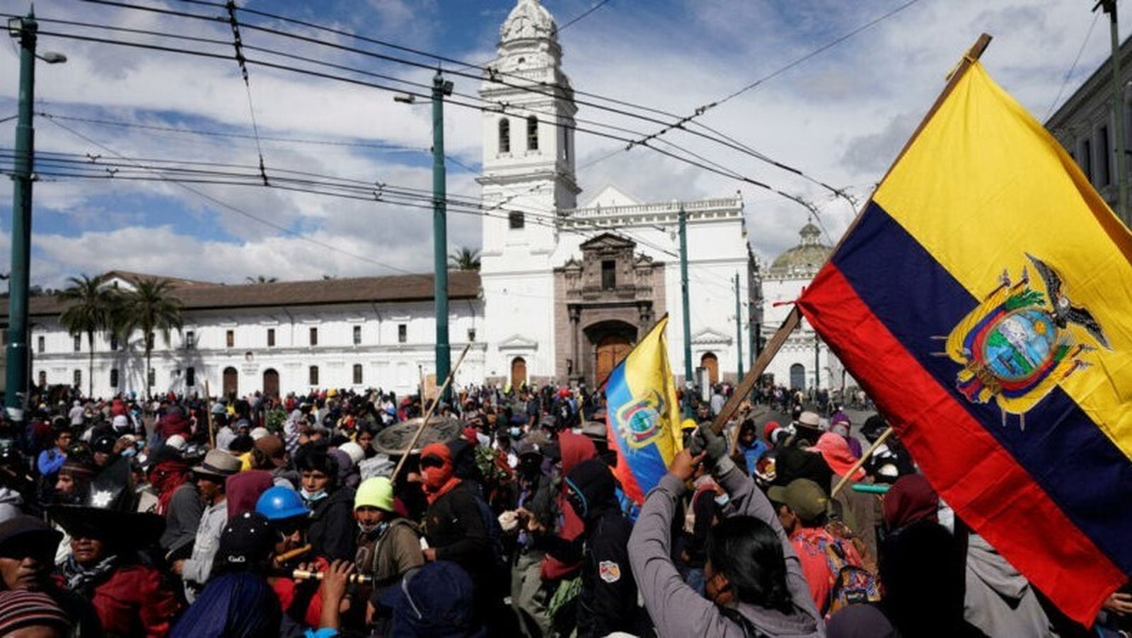 Protestas en Ecuador