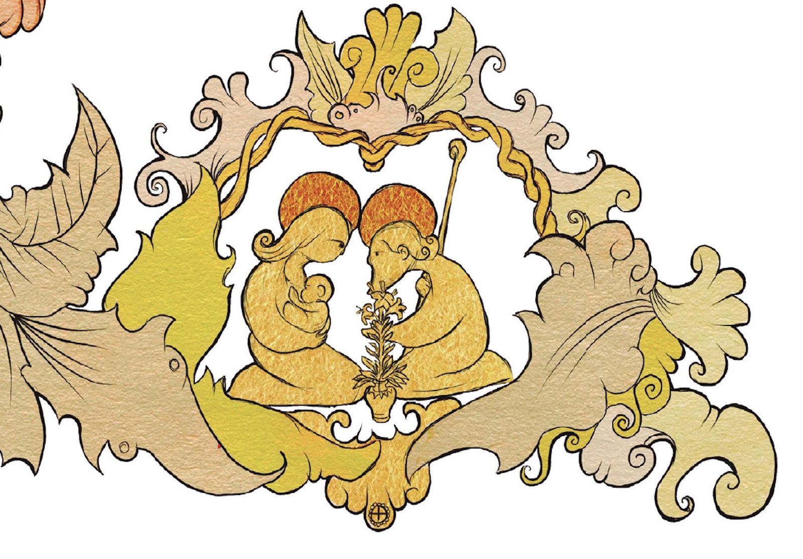 Detalle de la portada de 'Adventus', editado por San Pablo