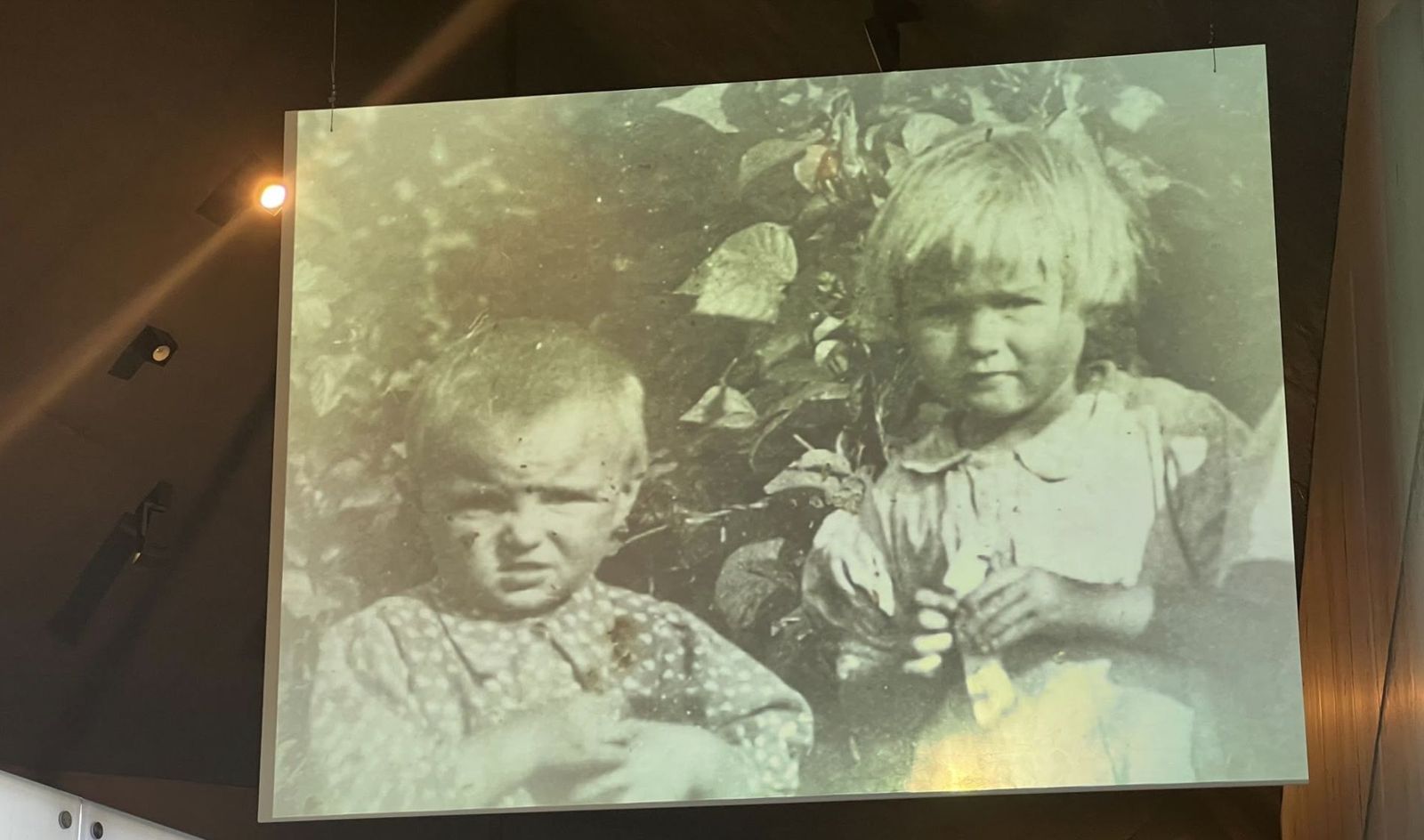 Dos niños de la familia Ulma