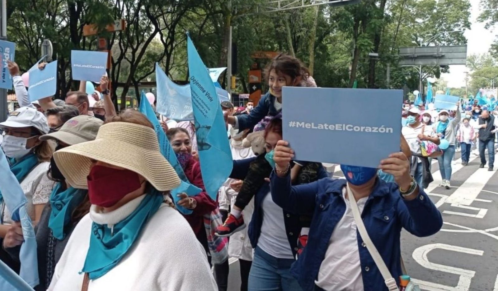 Marcha a favor de la vida