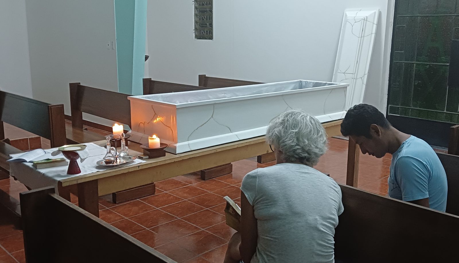 Domi y Reuter con Rita