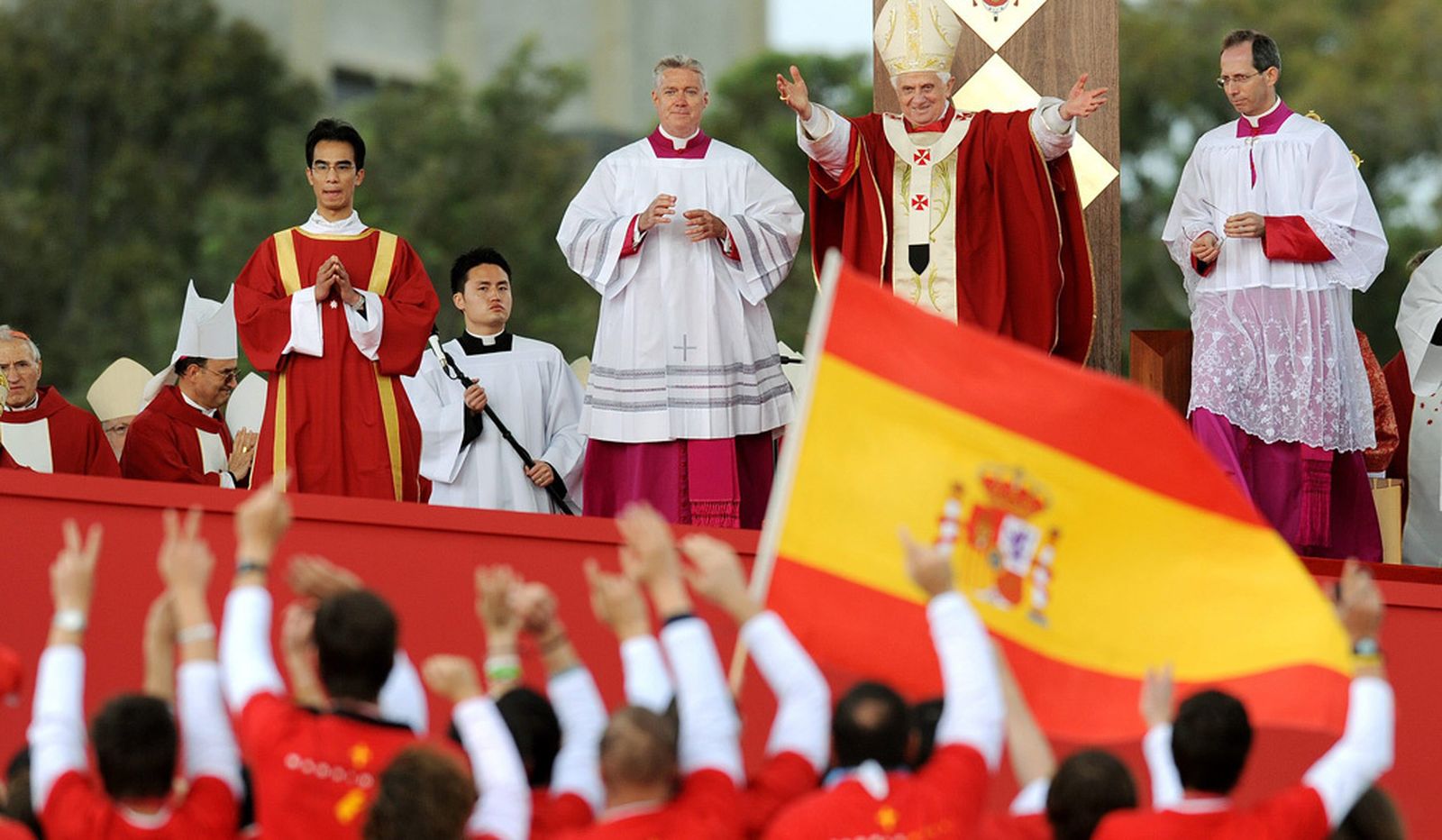 Benedicto XVI, en Madrid