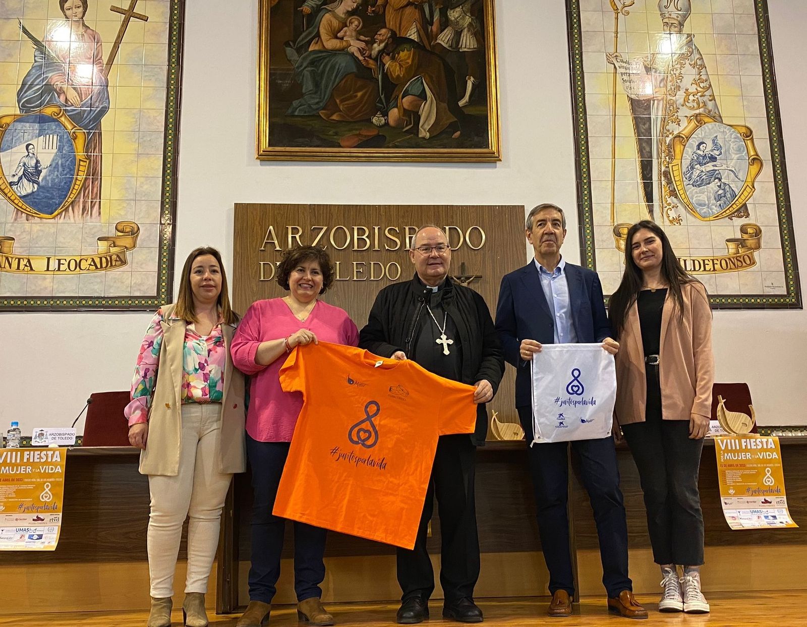 Francisco Cerro, en la presentación de la Fiesta por la Vida