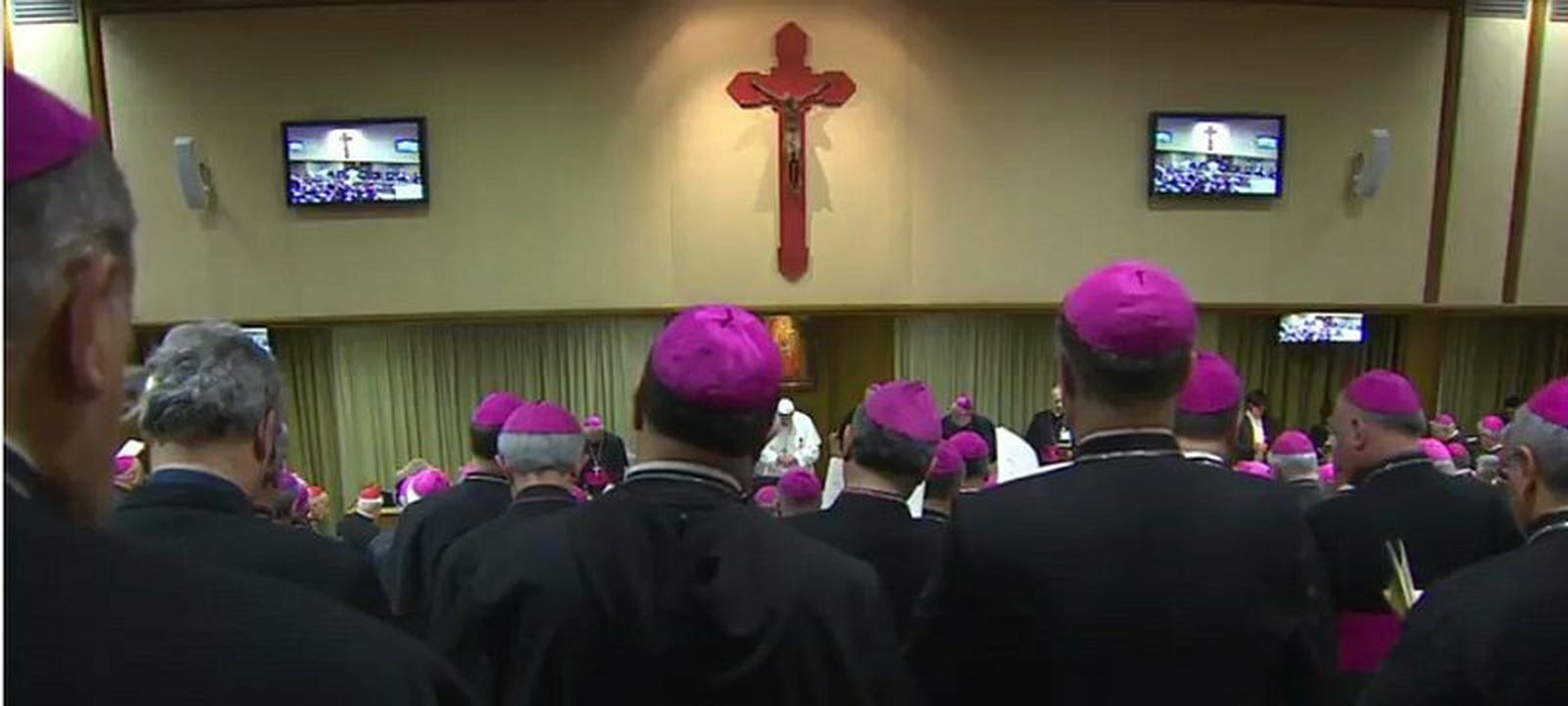 El Papa y los obispos italianos