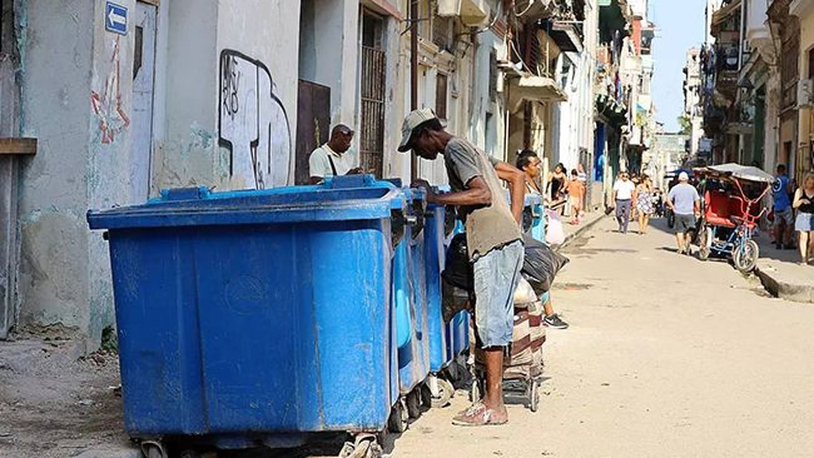 Pobreza en Cuba.