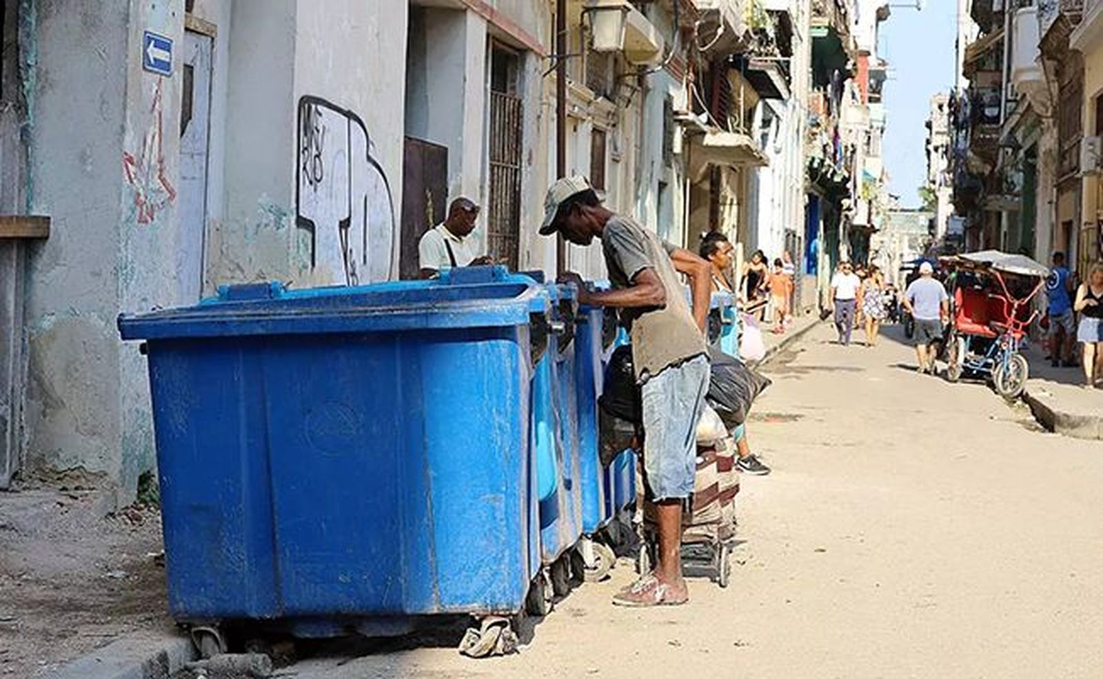 Pobreza en Cuba.