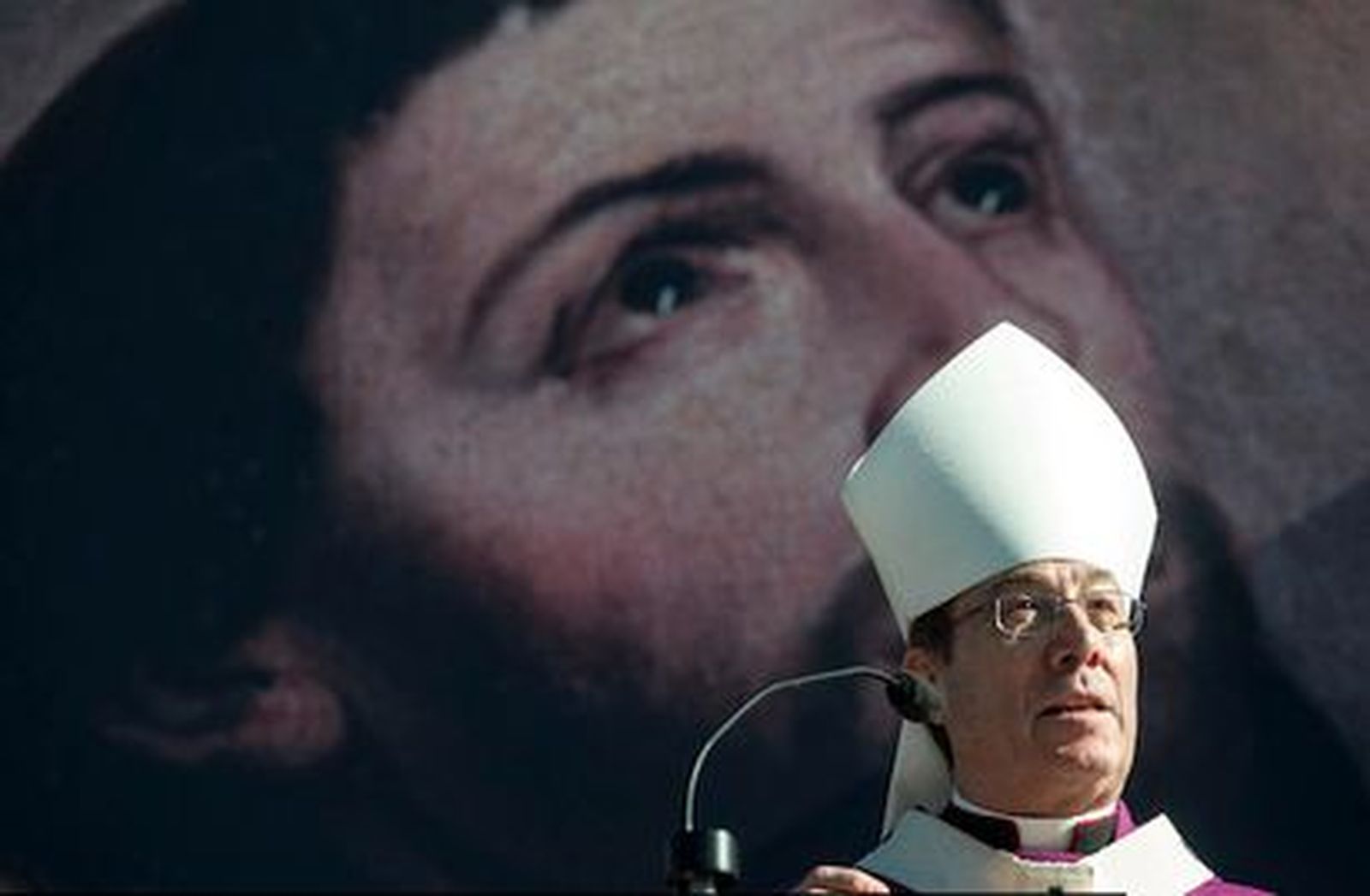 El arzobispo de Pamplona, Francisco Pérez