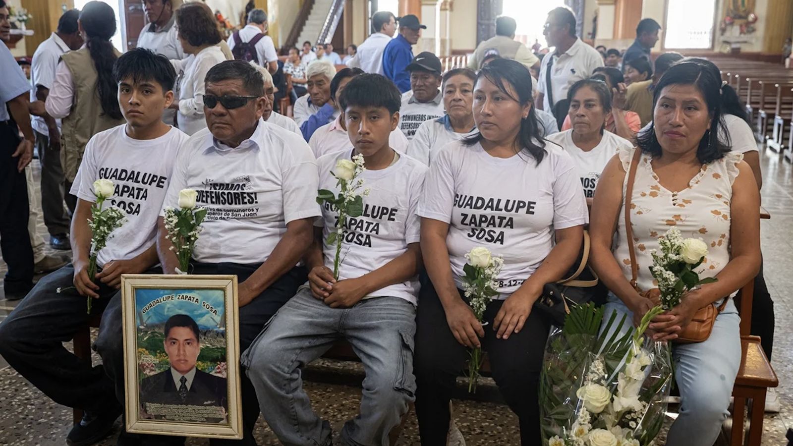 Familiares de las víctimas del Sodalicio en la misa en Catacaos