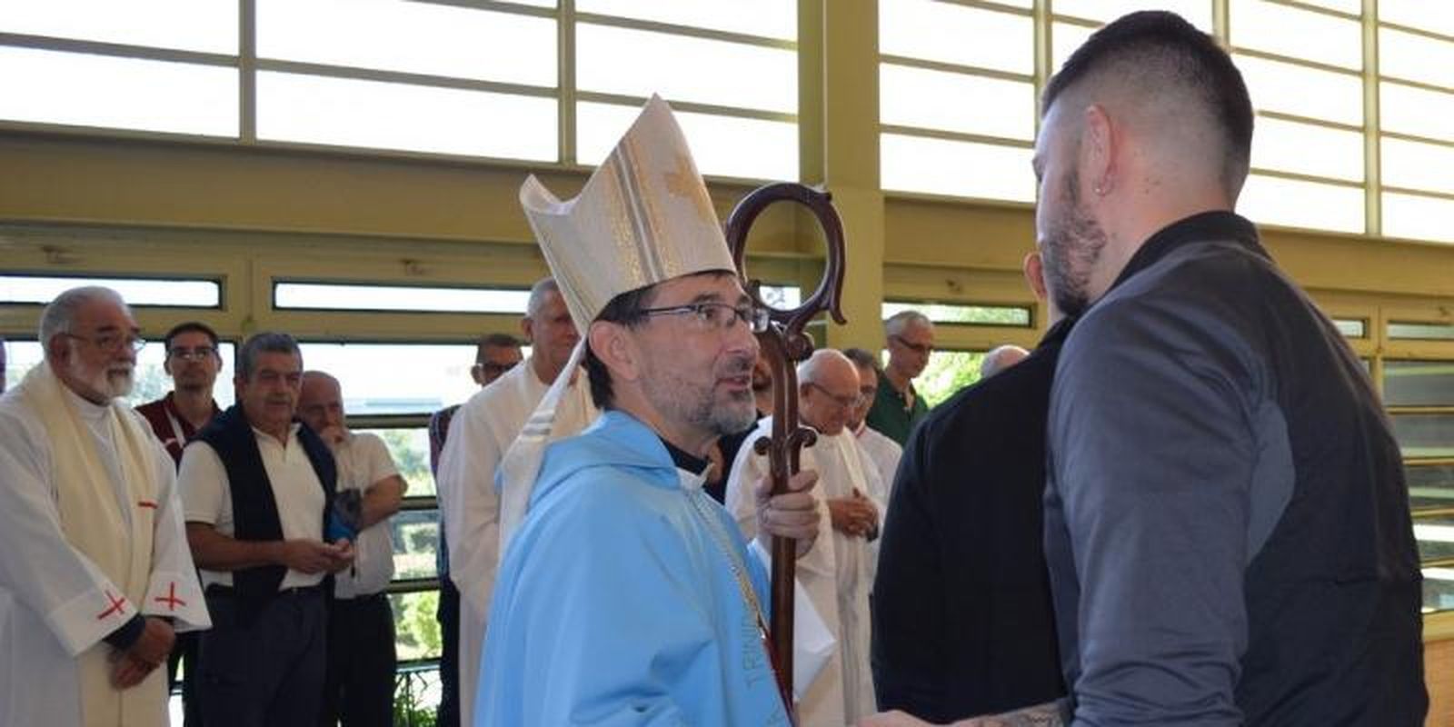 Cardenal José Cobo con la Pastoral penitenciaria