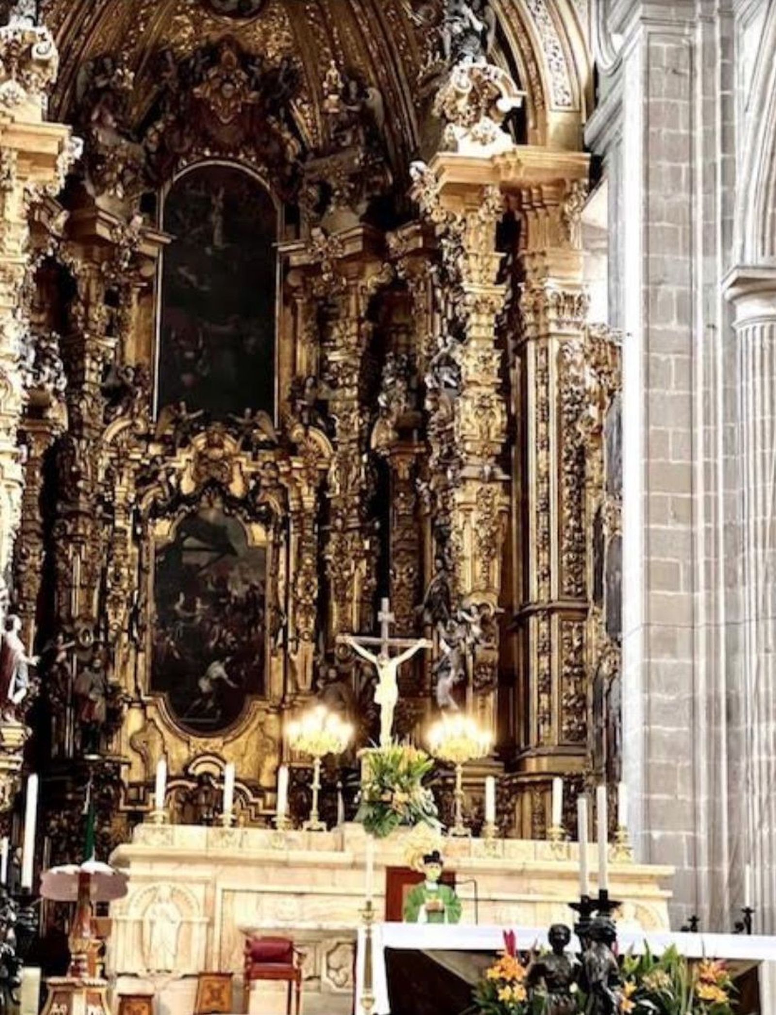 Valenzuela en la catedral