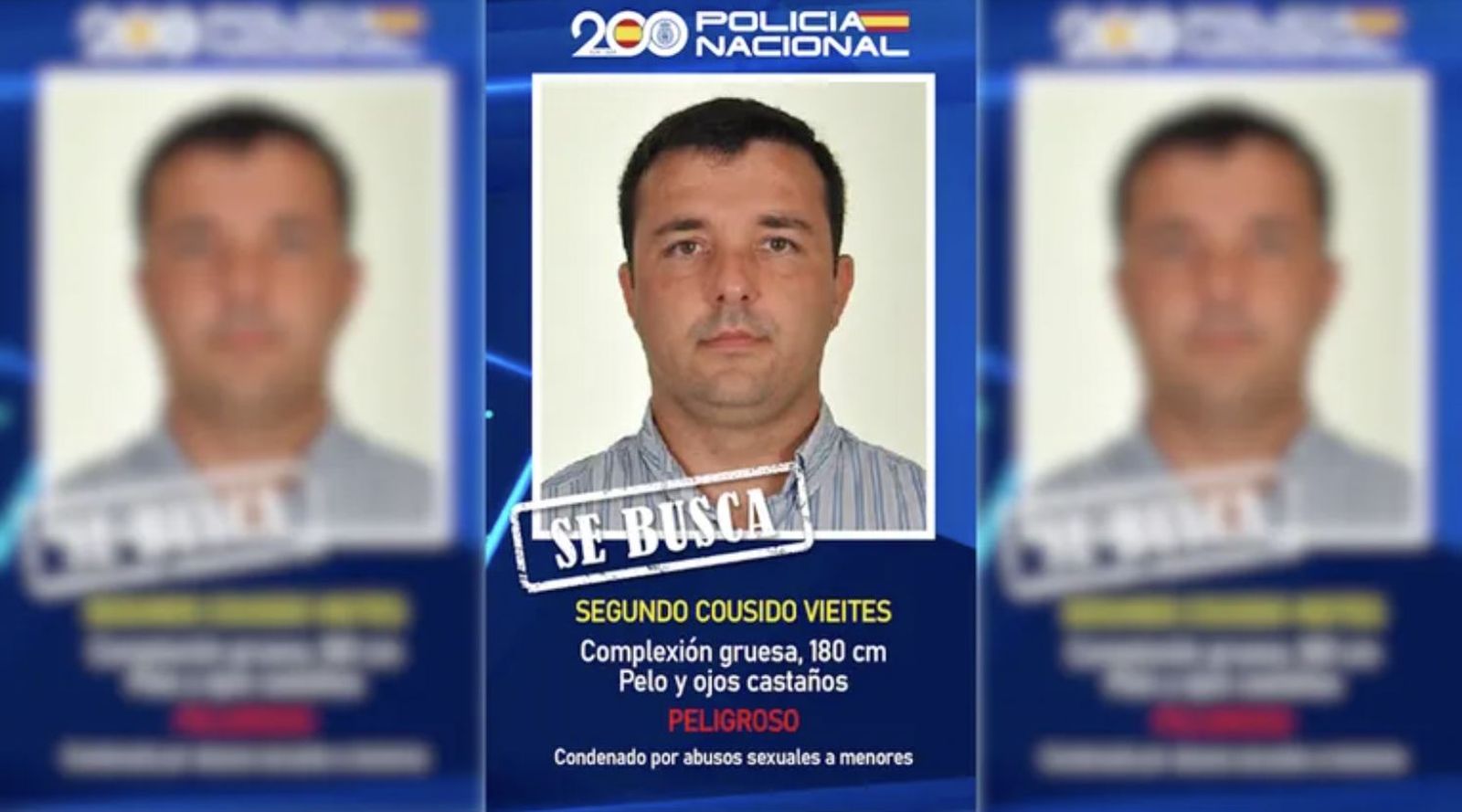 El salesiano de Vigo condenado por abusos, entre los delincuentes más buscados de España