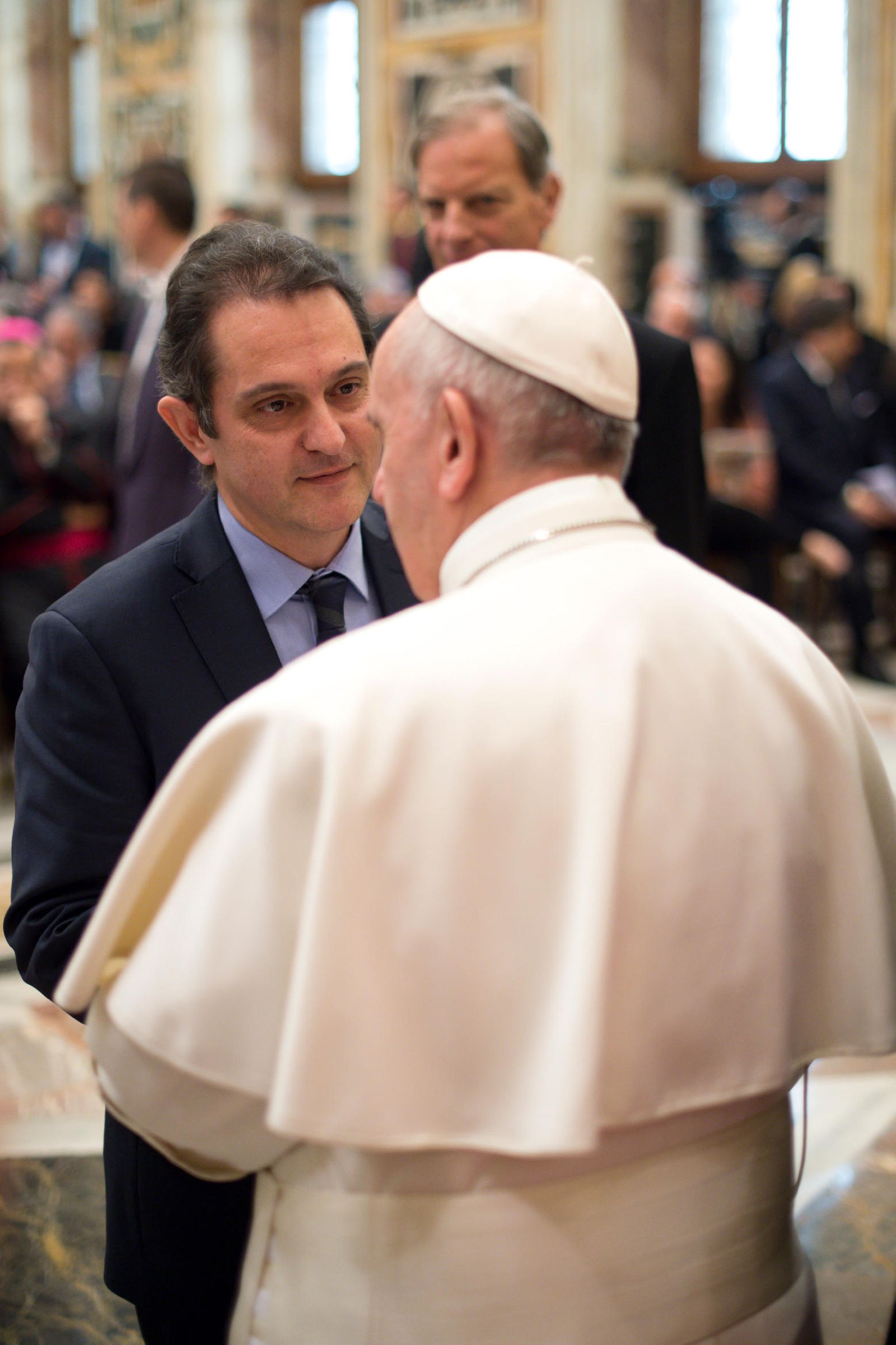 José Ramón Amor Pan, con Francisco