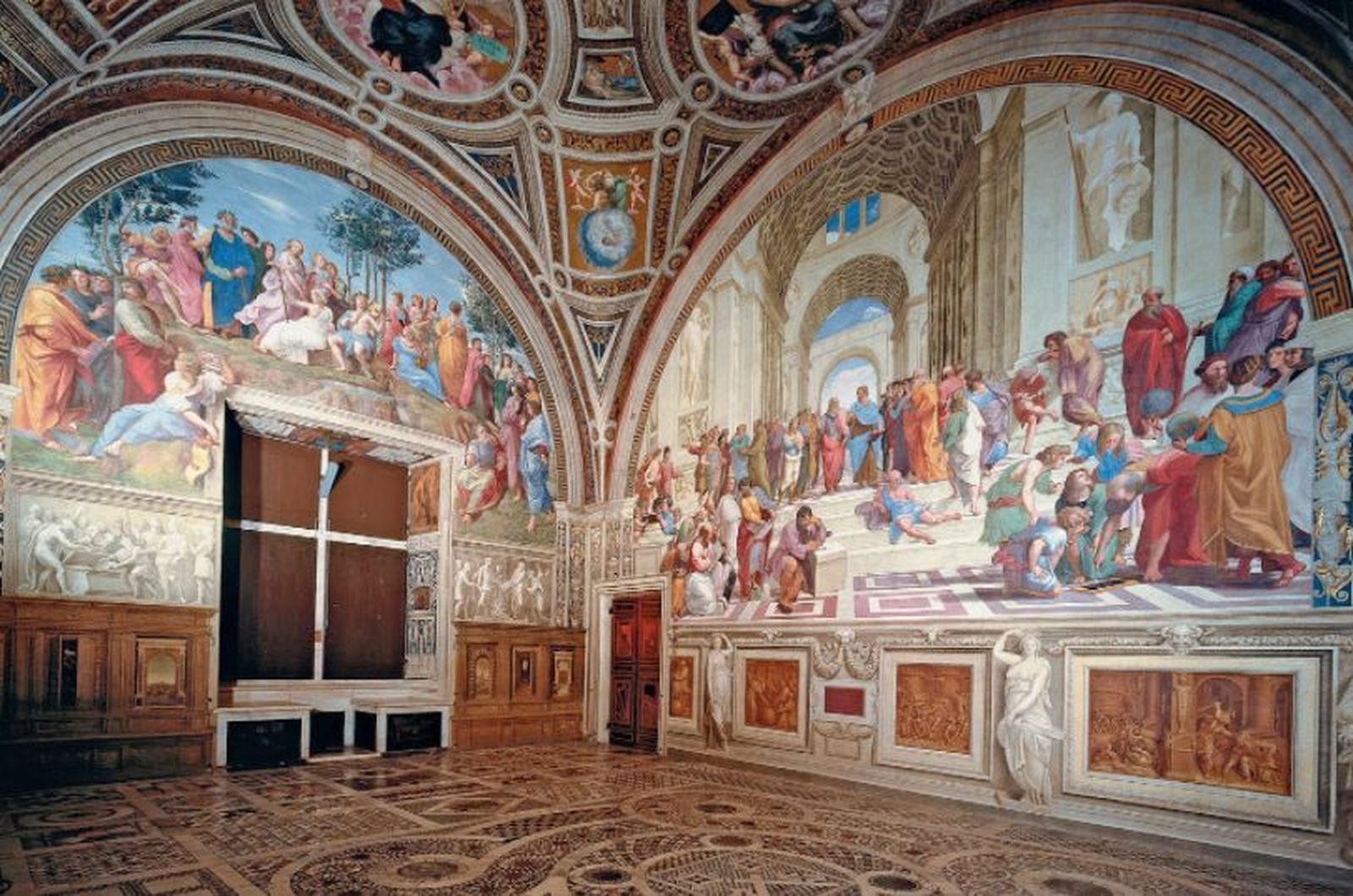 Las 'estancias' de Rafael Sanzio en el Vaticano