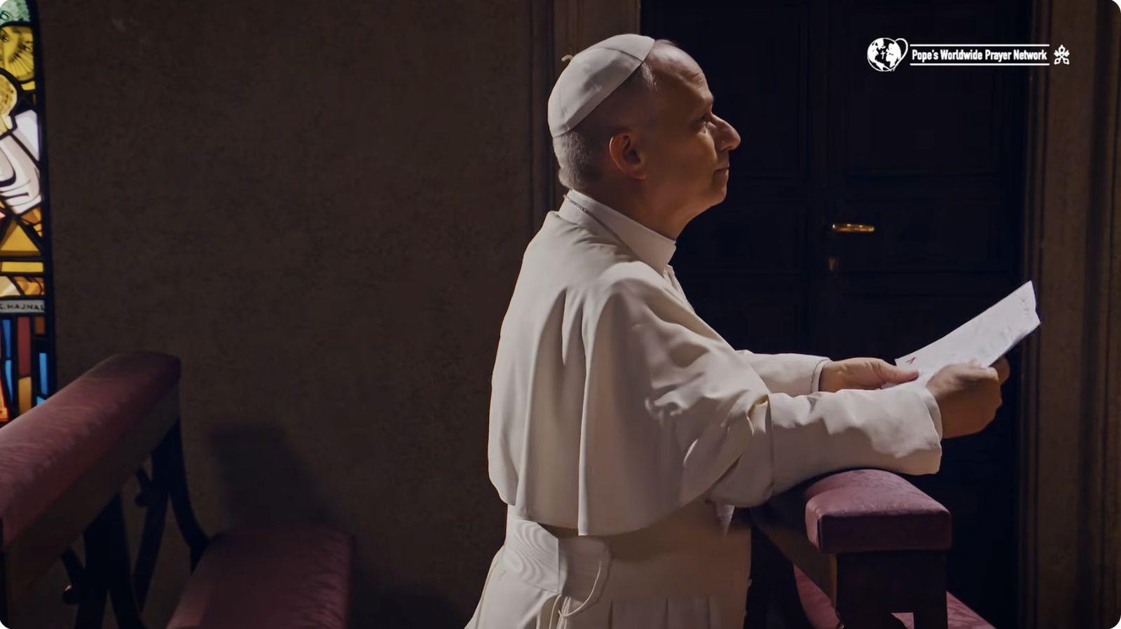 León XIV, en el vídeo de 'Reza con el Papa'