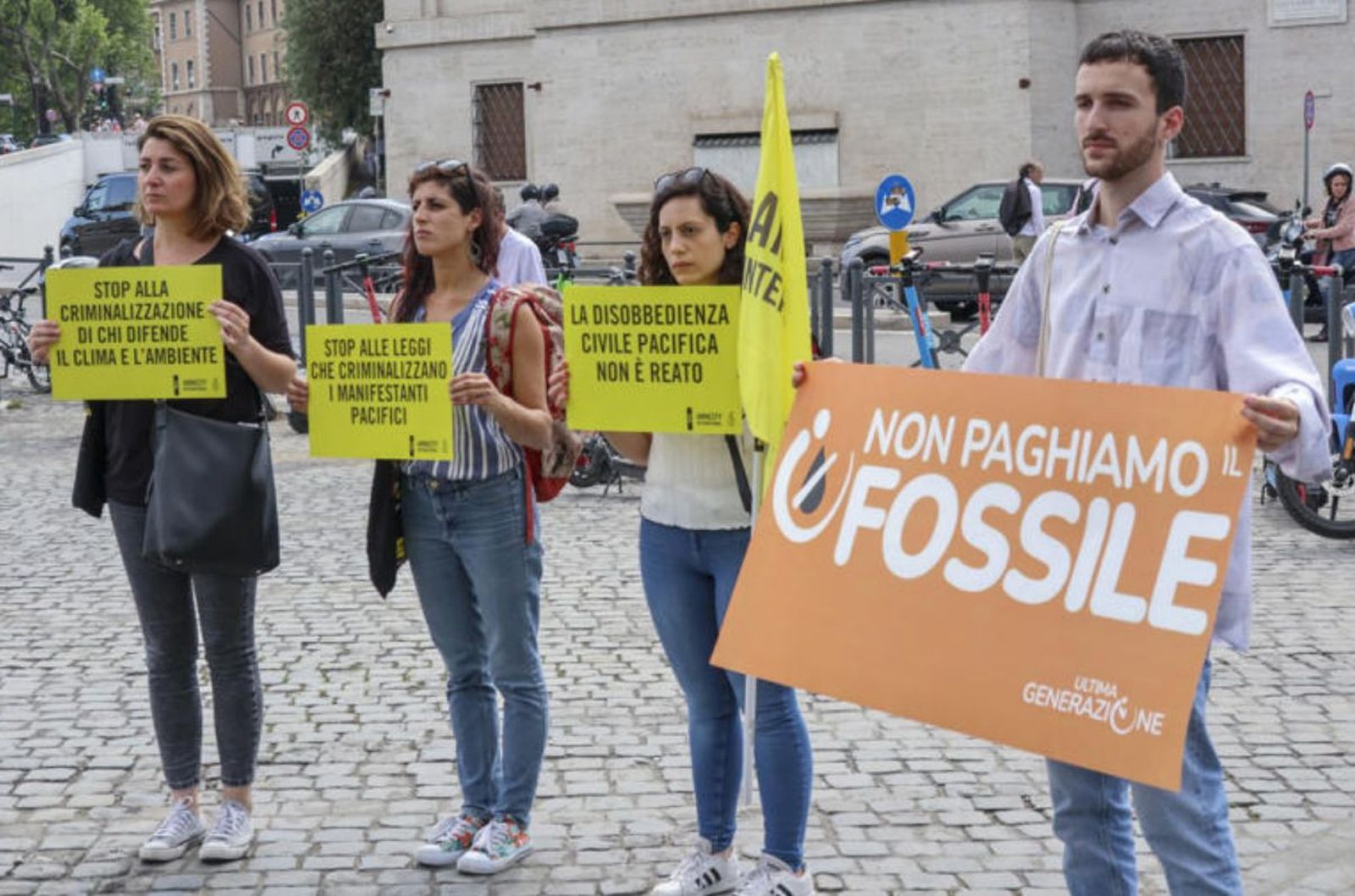 Activistas climaticos