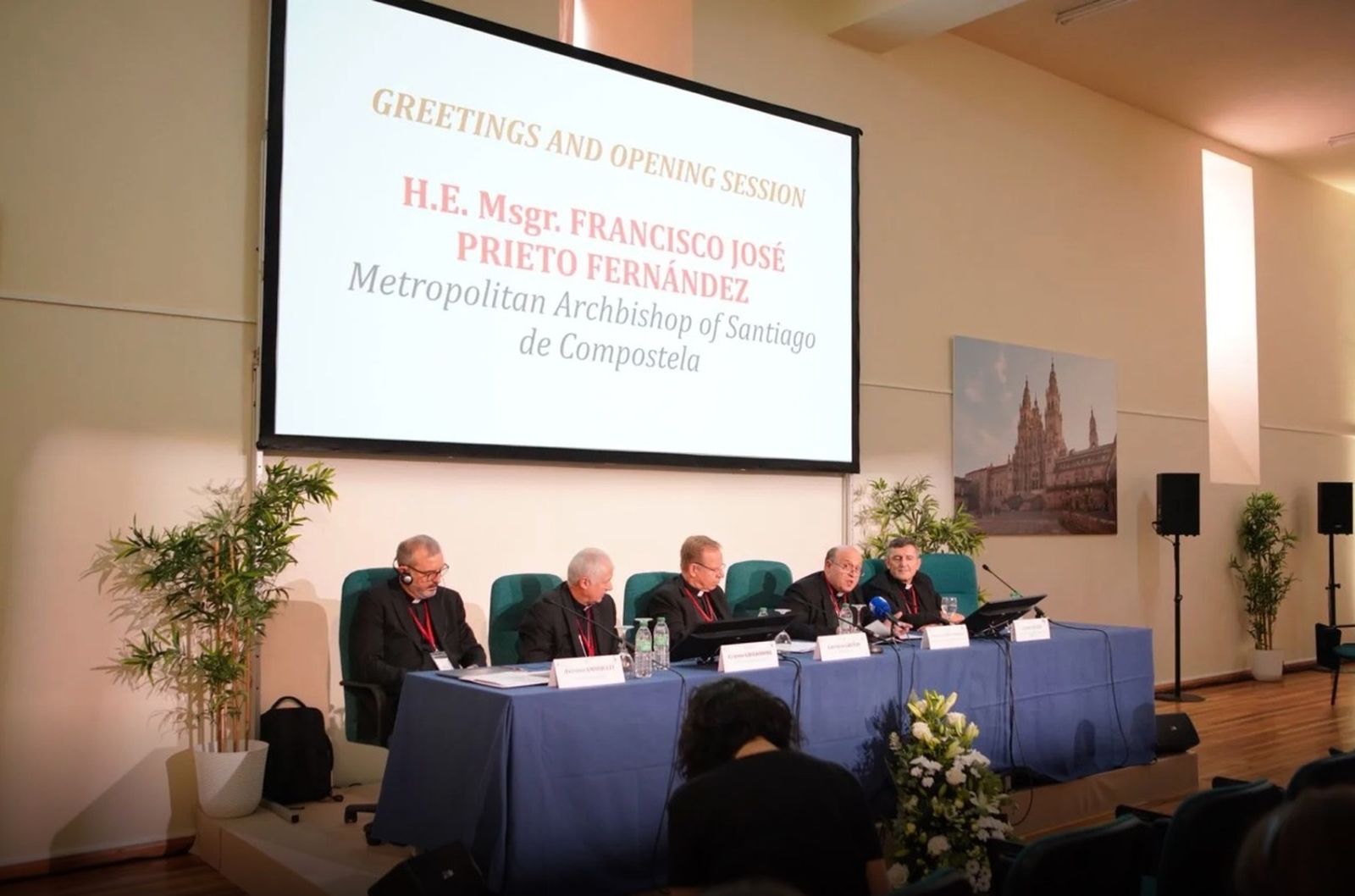 Reunión en Santiago de Compostela de las Secciones de Juventud de las CCEE