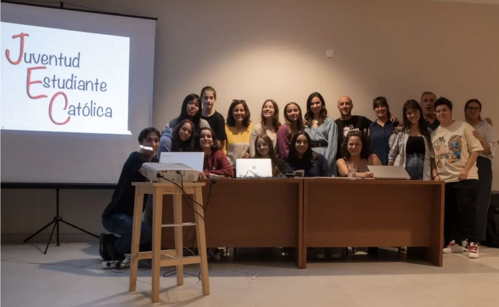 Miembros de la Juventud Estudiante Católica (JEC)