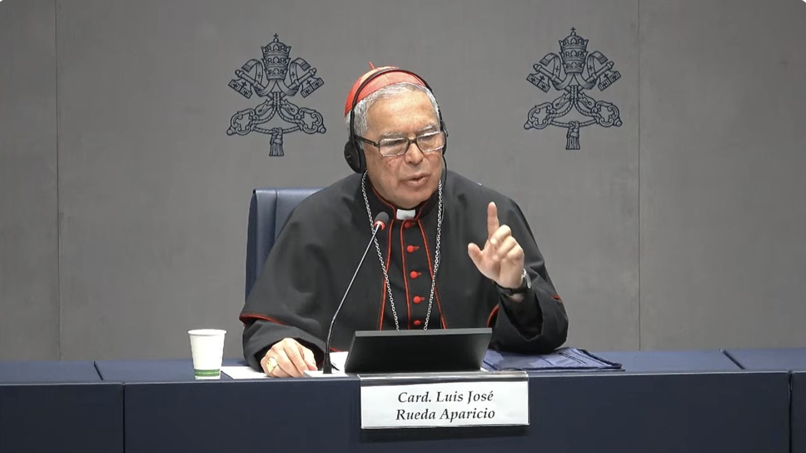 El cardenal José Rueda Aparicio