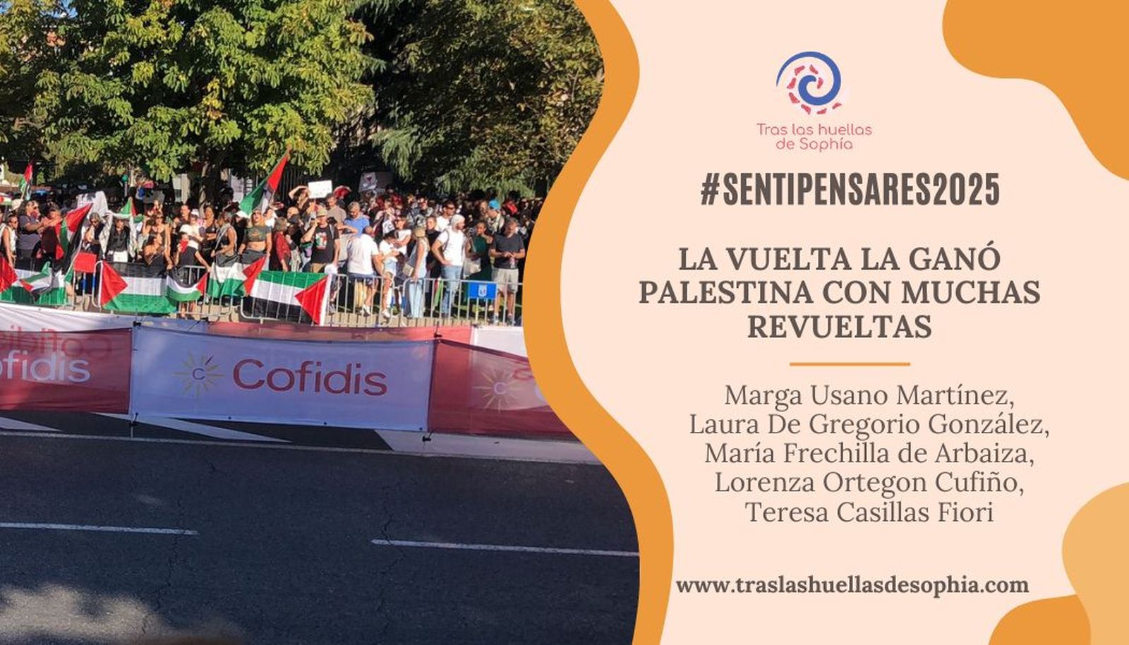 La Vuelta la ganó Palestina con muchas revueltas.