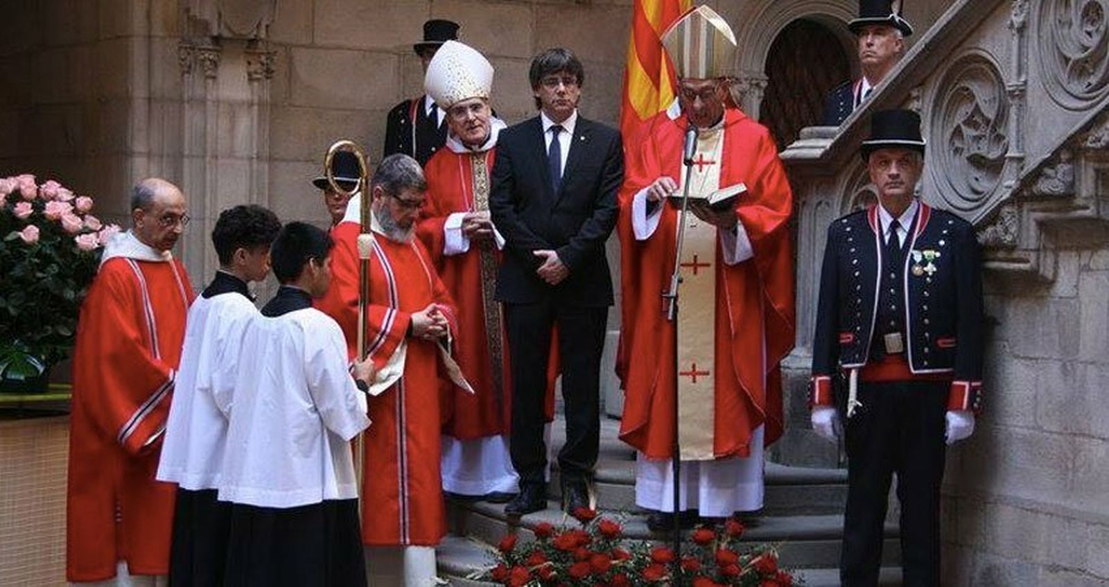 Omella, con Puigdemont