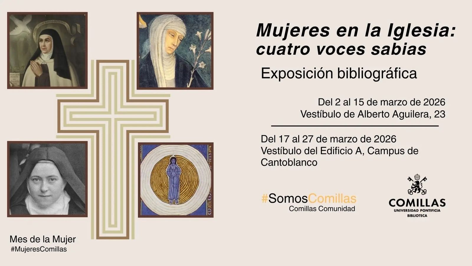 Exposicion Mujeres en la Iglesia
