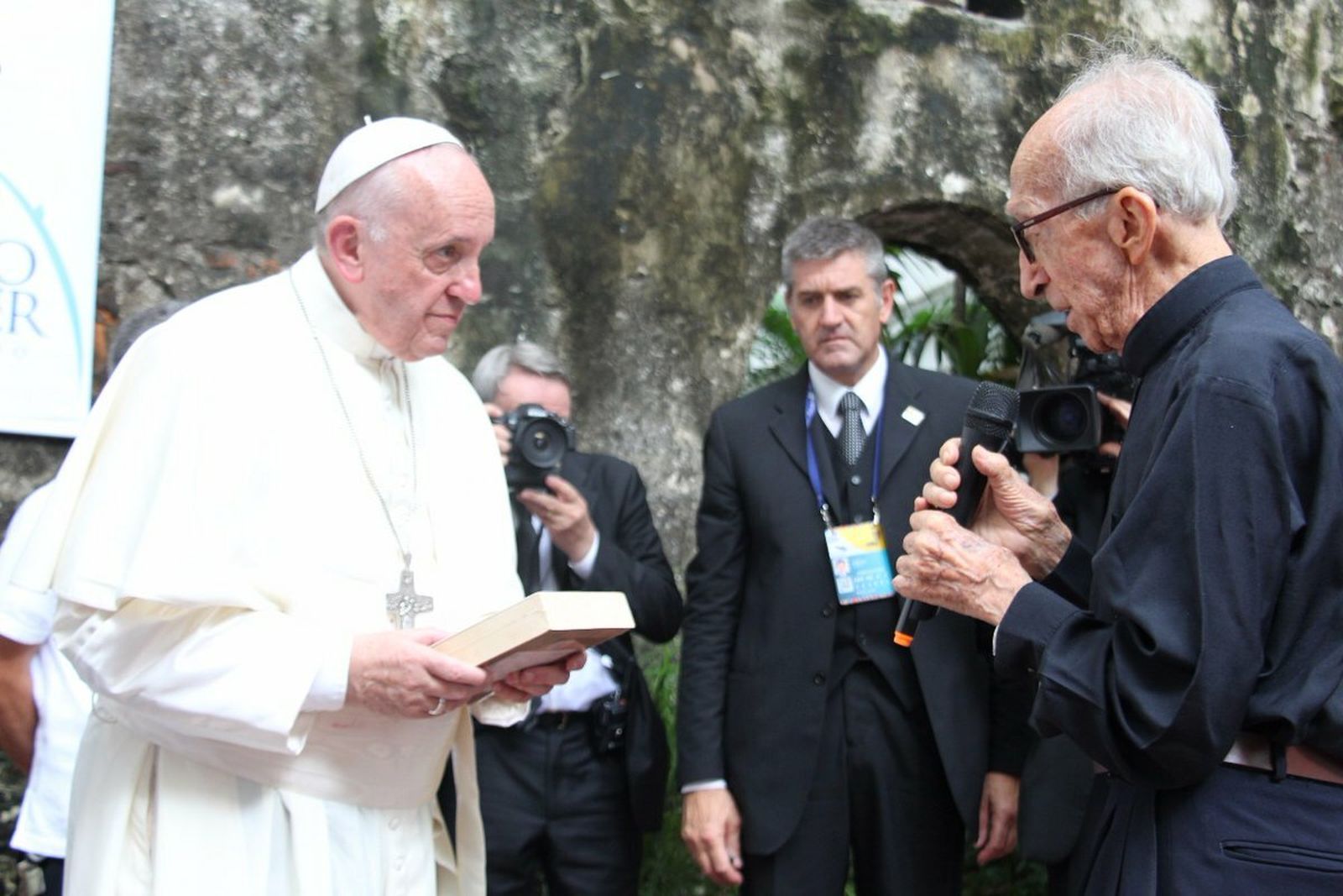 El Papa, con los jesuitas