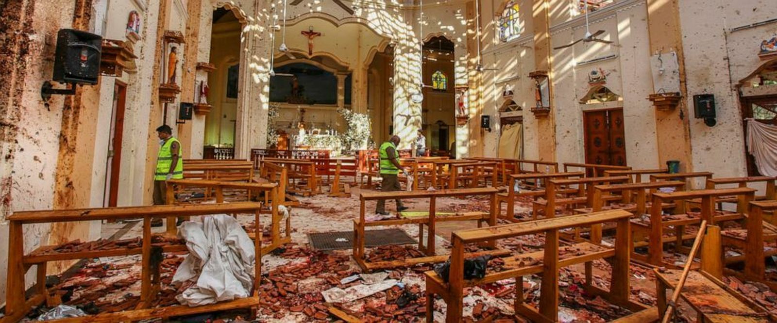 Ataque a una iglesia de Sri Lanka