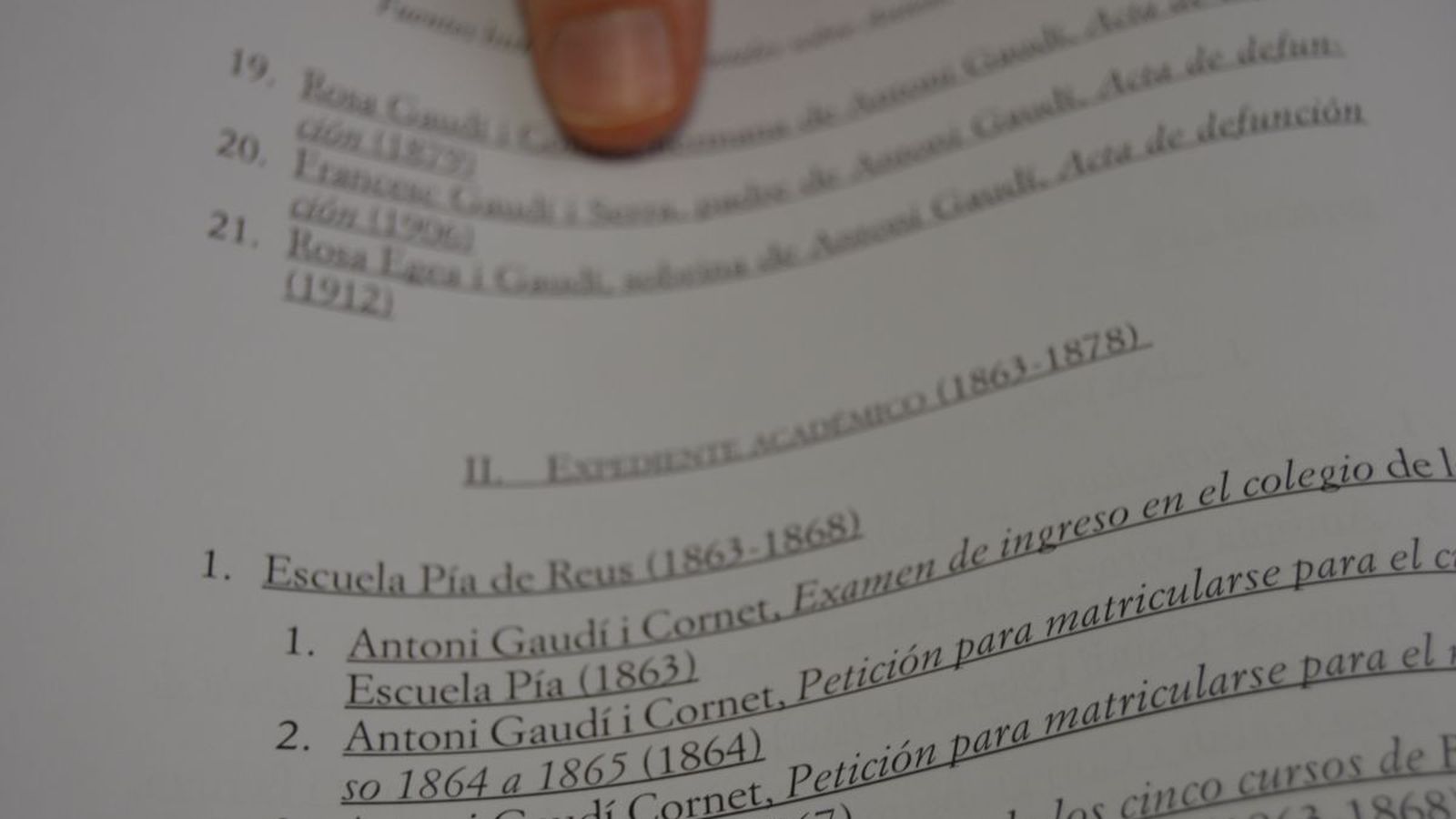 El estudio del posible milagro atribuido a la intercesión de Gaudí entra en una fase decisiva.