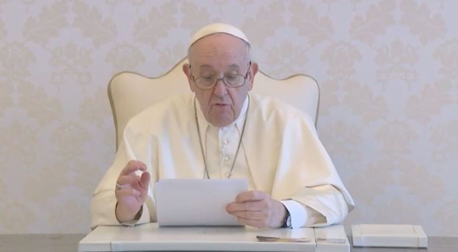 Francisco convocó a trabajar en “un mundo más inclusivo, fraternal, pacífico y sostenible”