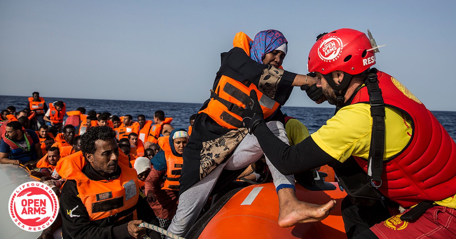 Rescate en el Open Arms