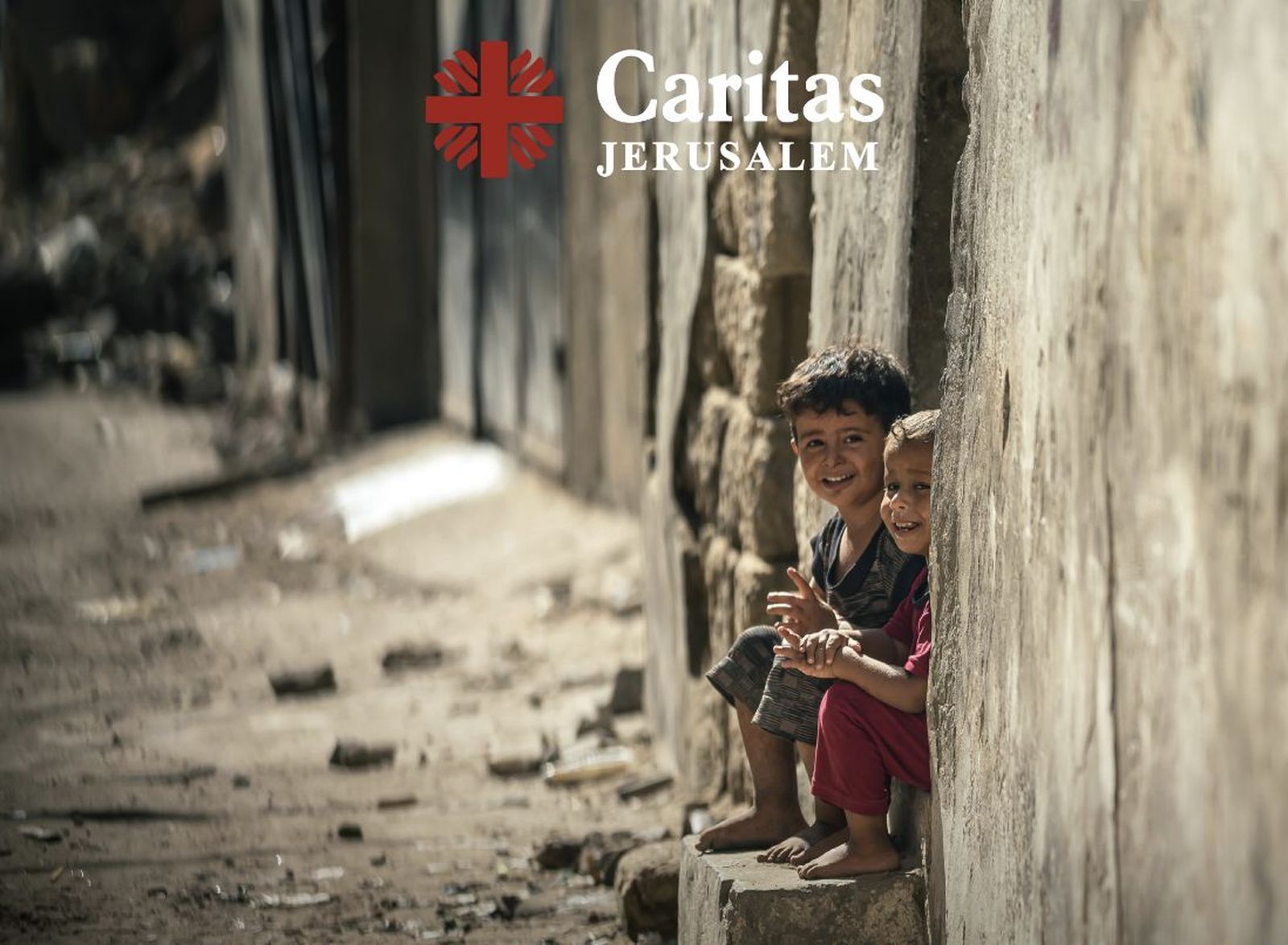 Portada del informe de Cáritas Jerusalén