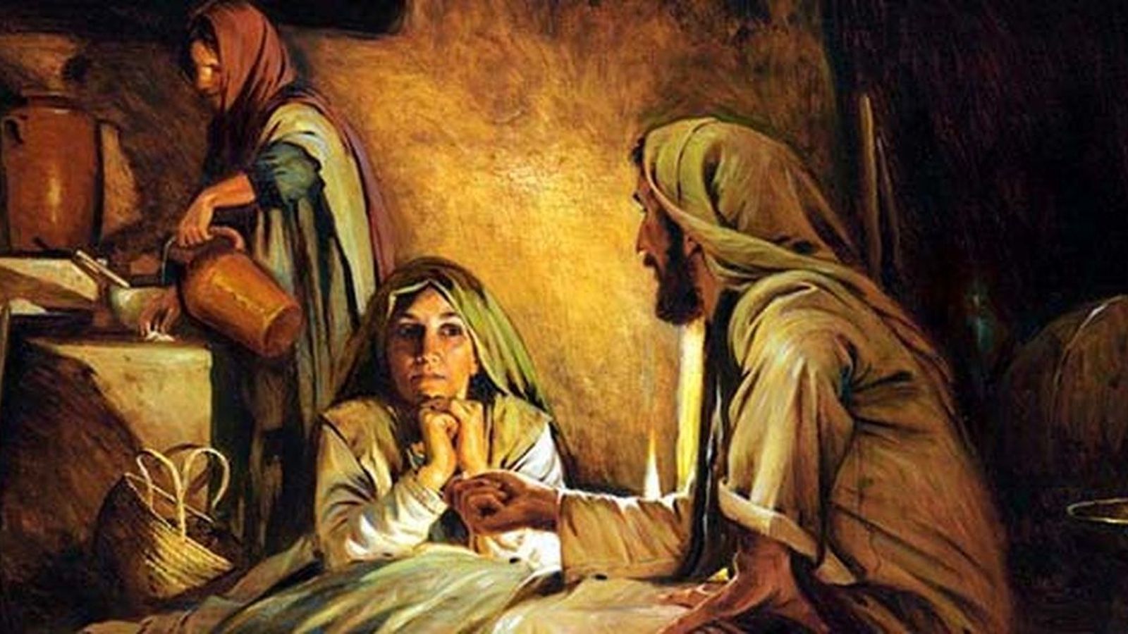 Jesús en Betania, tomado de https://share.google/EmW9LmGFK9EeHT5eh