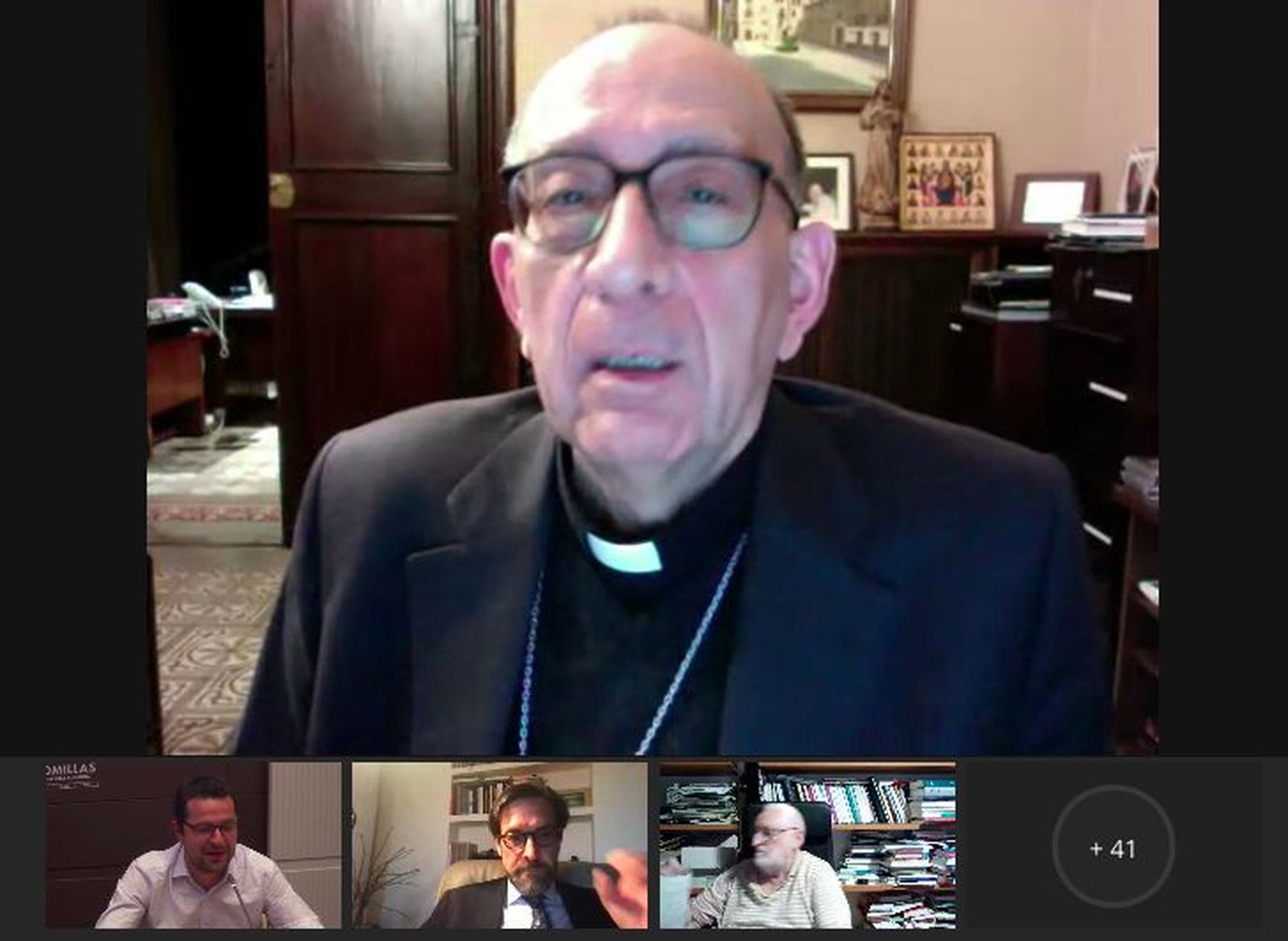 Omella, Montalvo, Caamaño y Javier Elzo