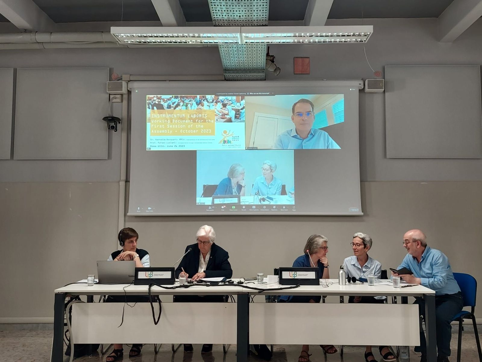 Presentación del Instrumentum Laboris