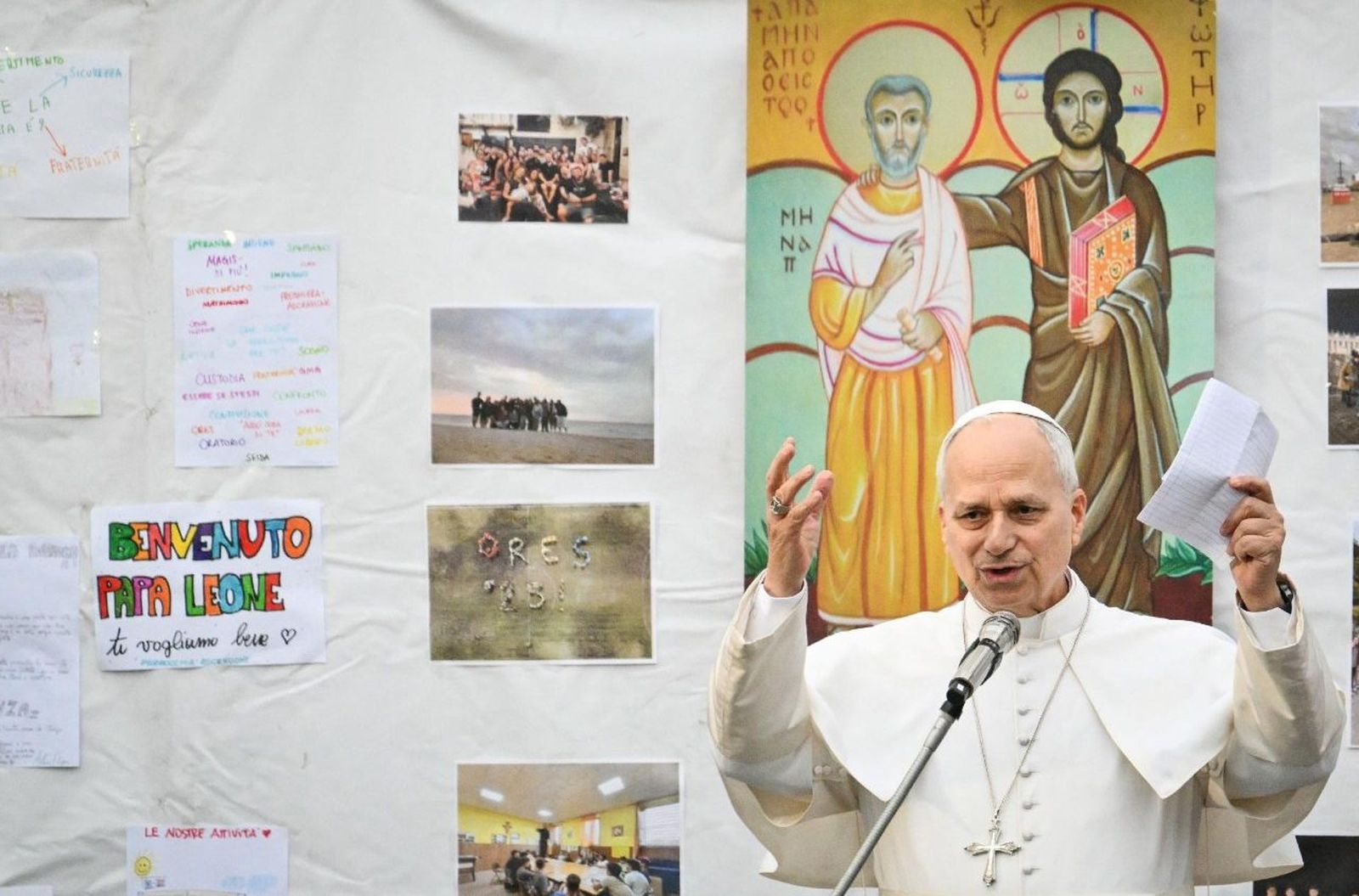 El Papa, hoy, en la parroquia