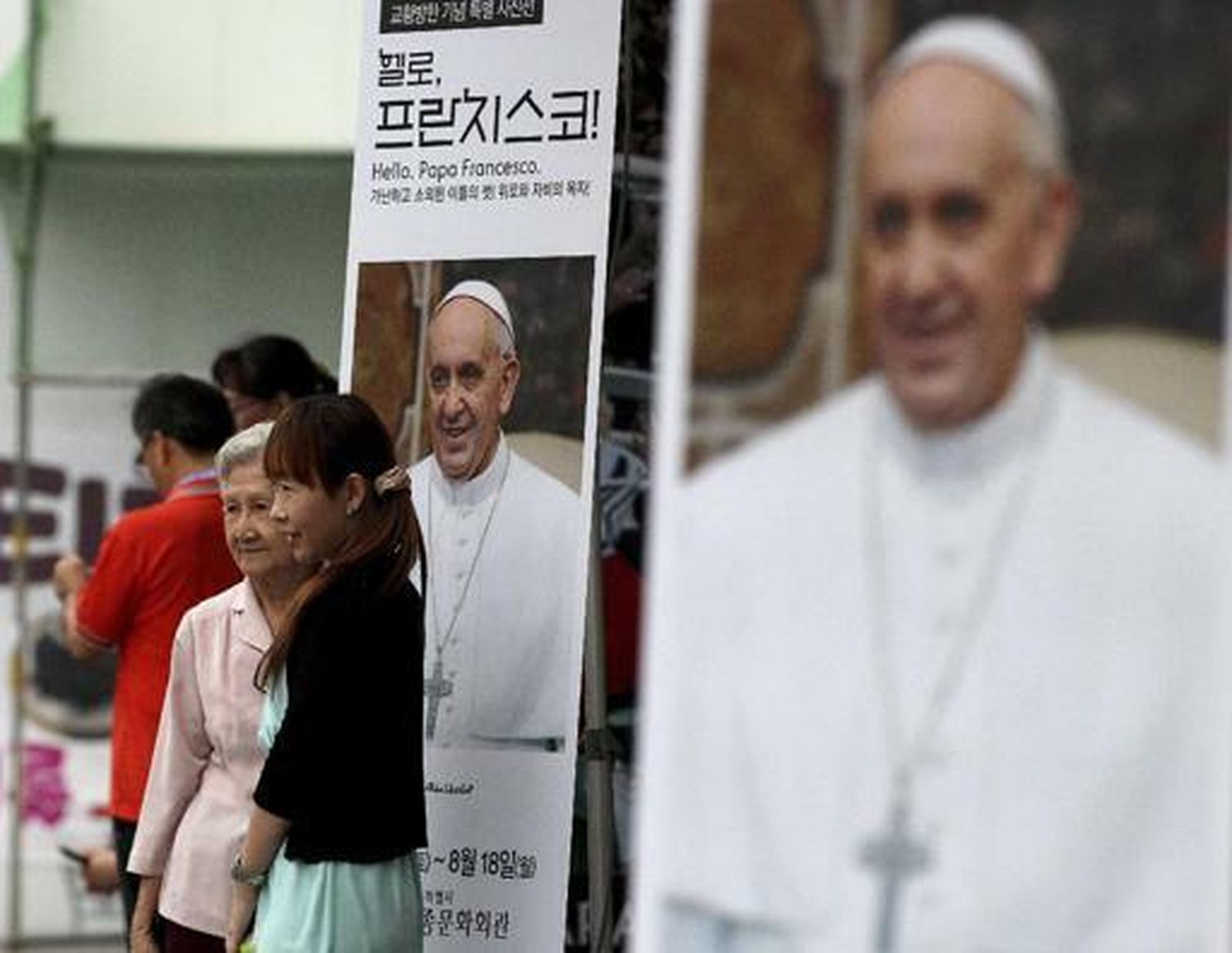 Esperan al Papa en Corea