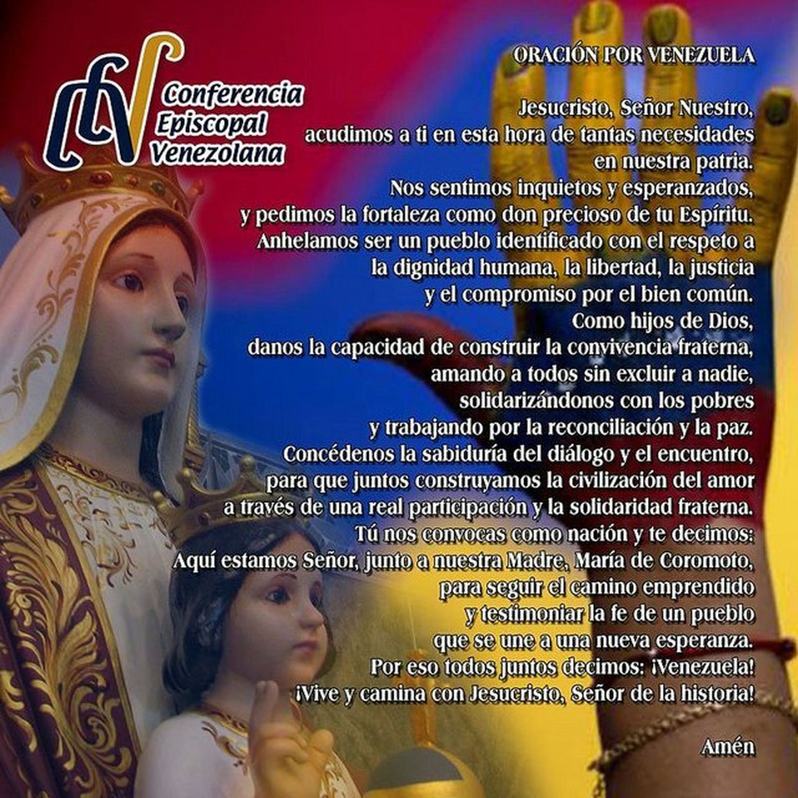 Oración por Venezuela