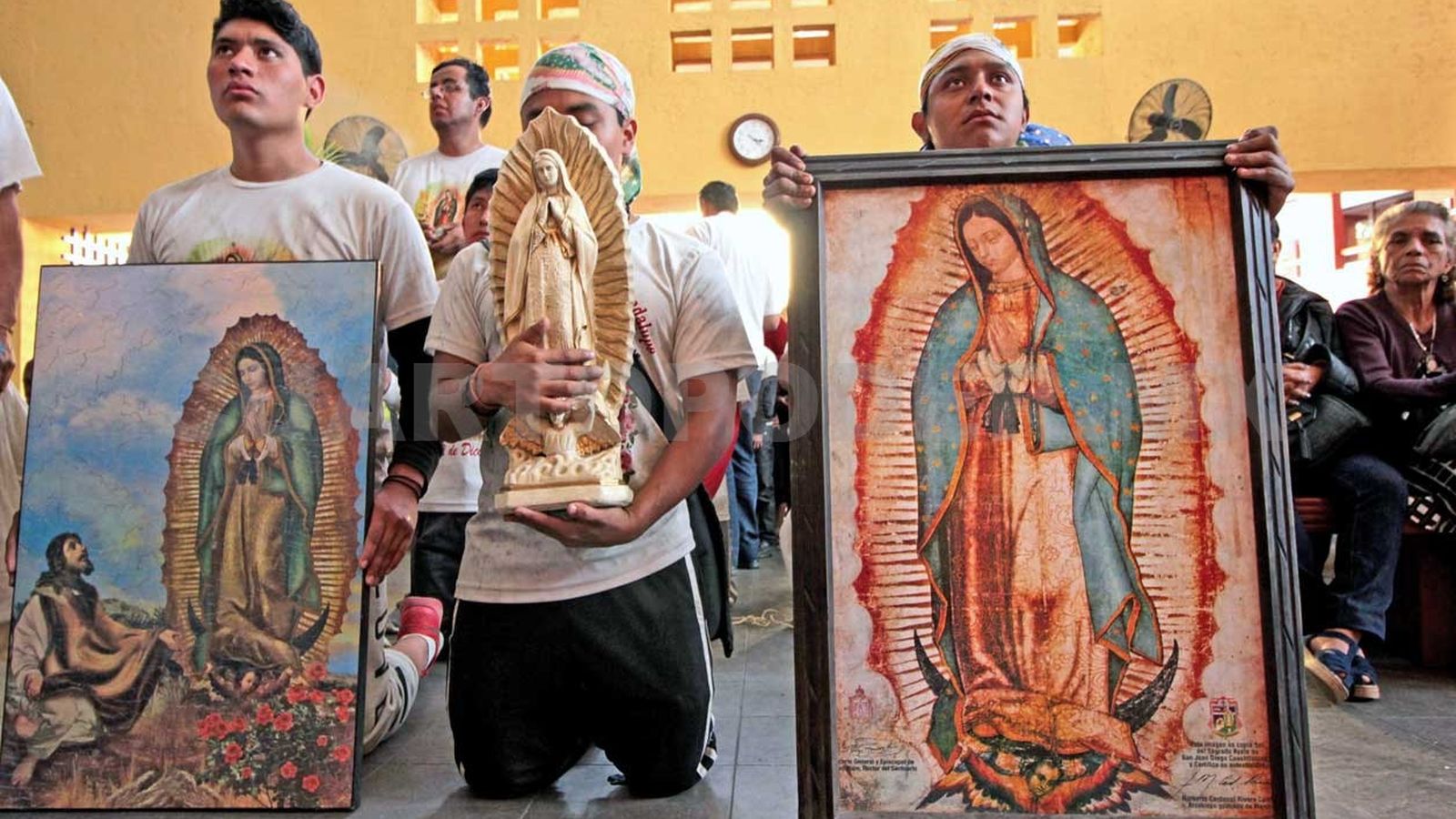 Prácticas que expresan la devoción a la Virgen de Guadalupe